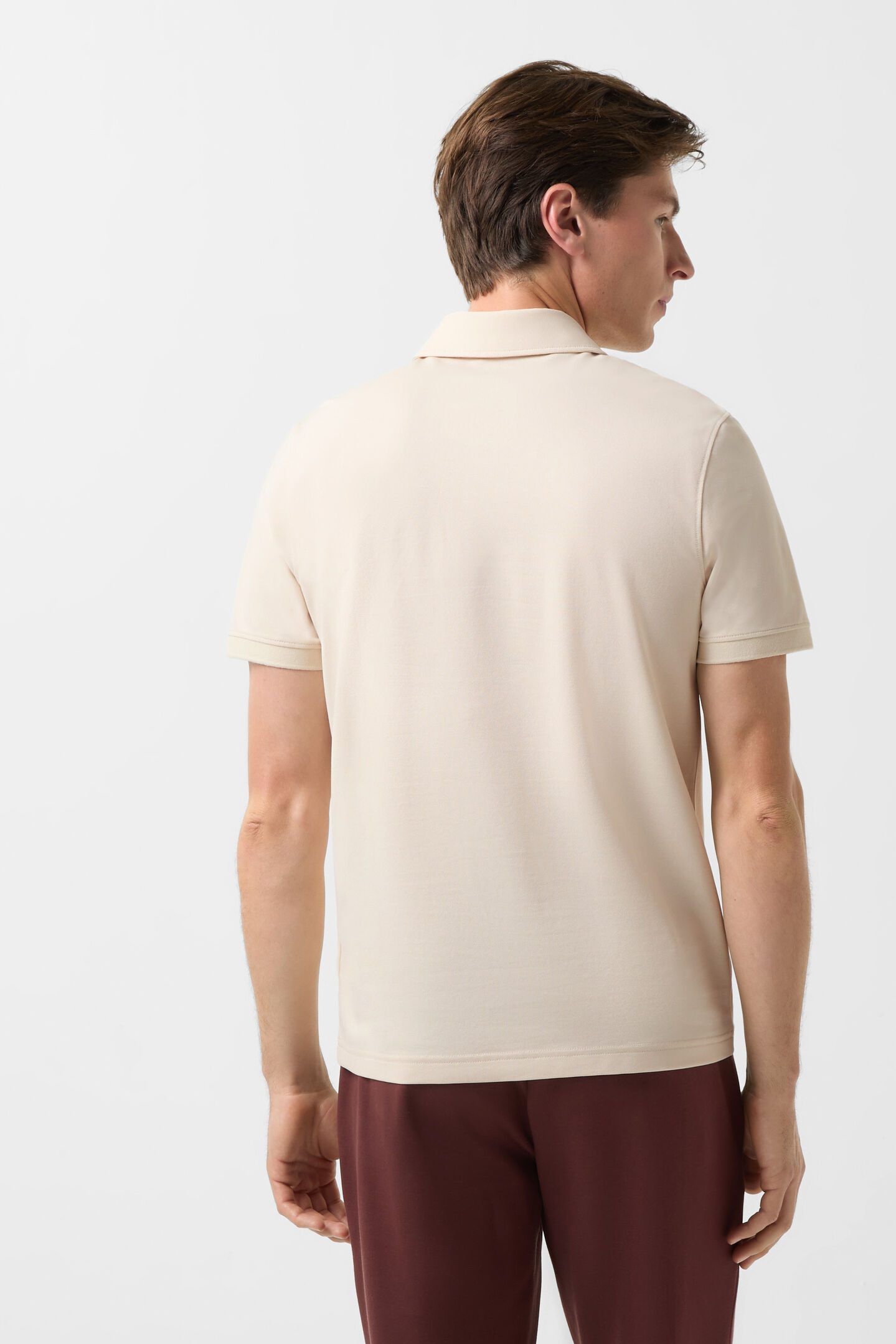 Timo polo shirt Cream