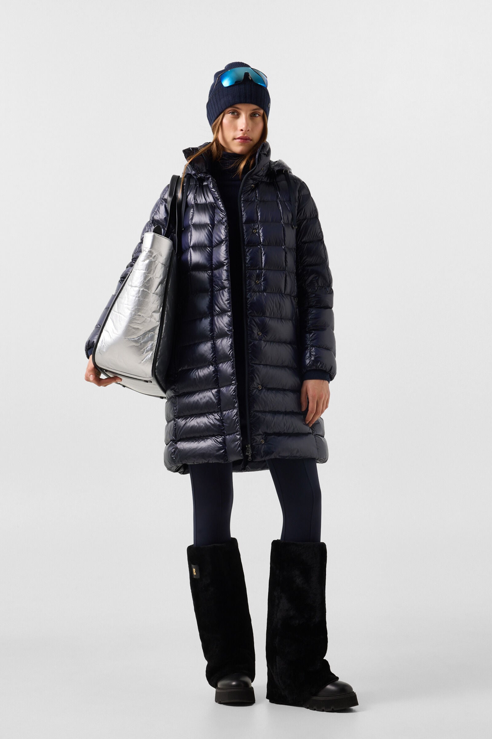Meryl down coat Navy