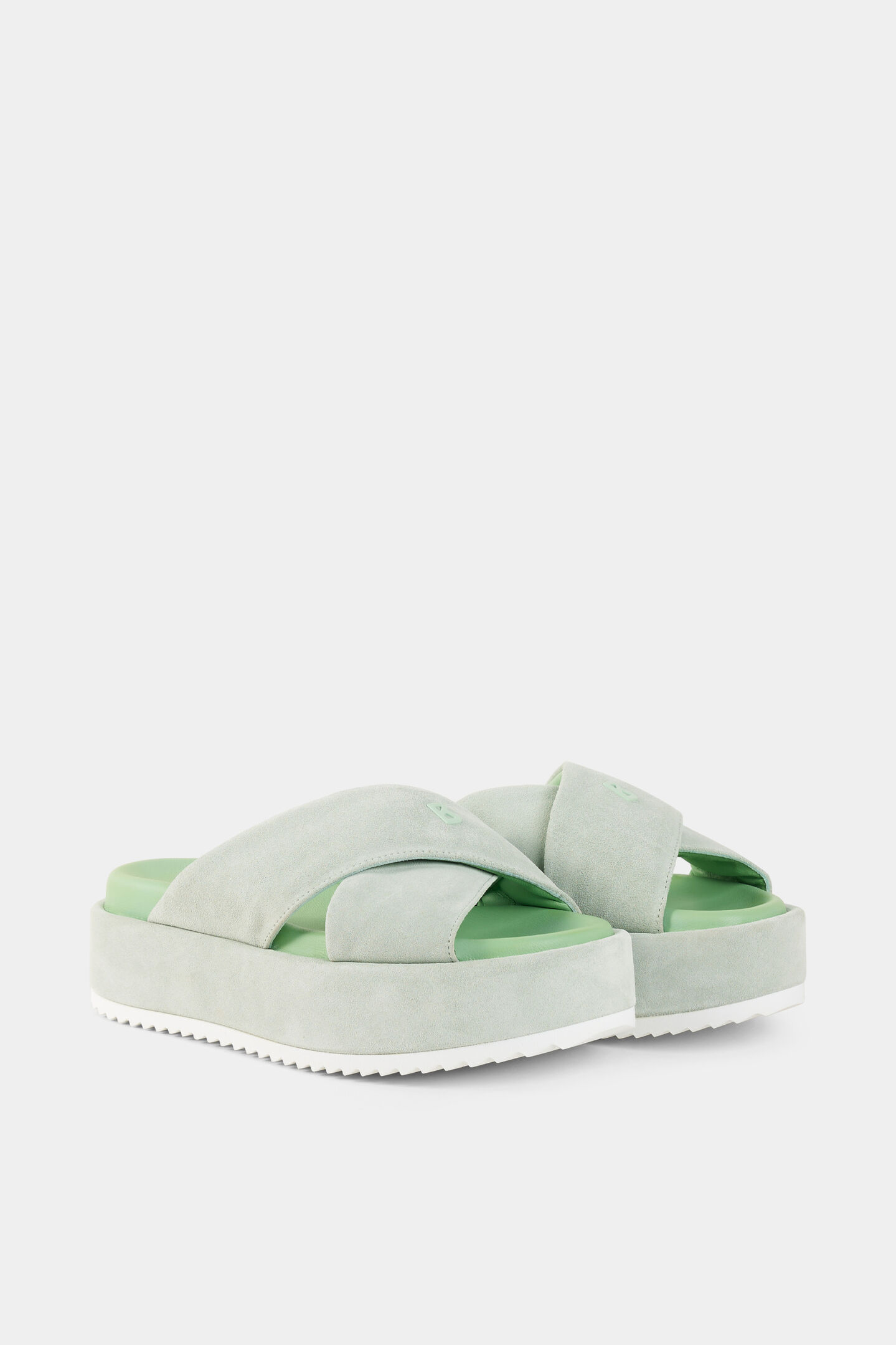 Sorrento platform sandals Mint