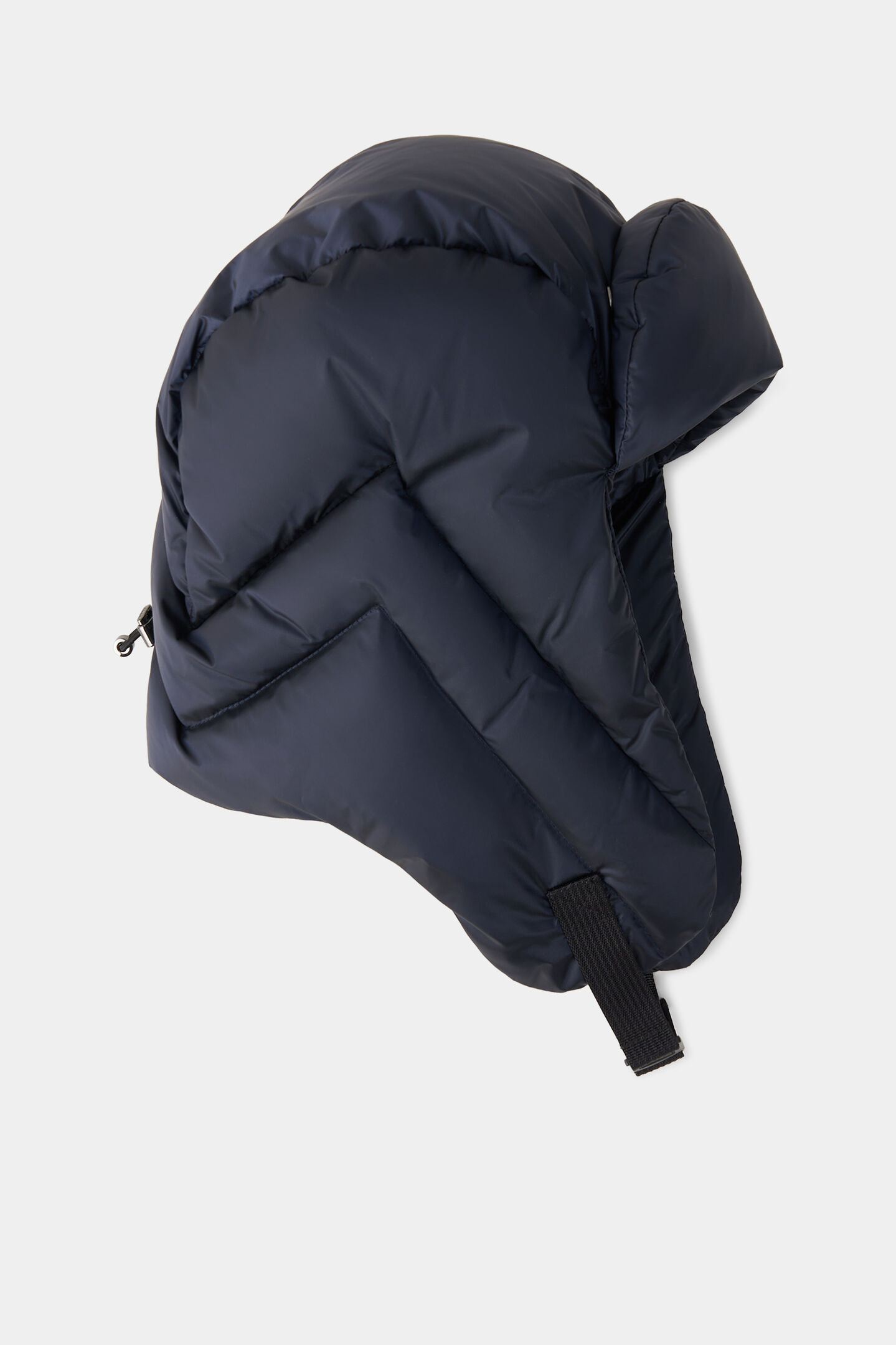 Daunen-Fliegermütze Dwight Navy-Blau