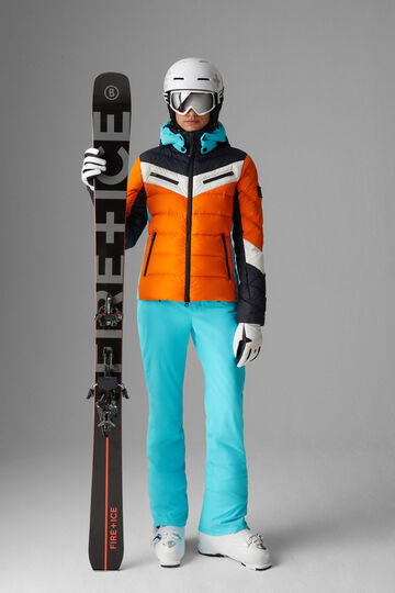 Ski Look Nessa Orange Dunkelblau