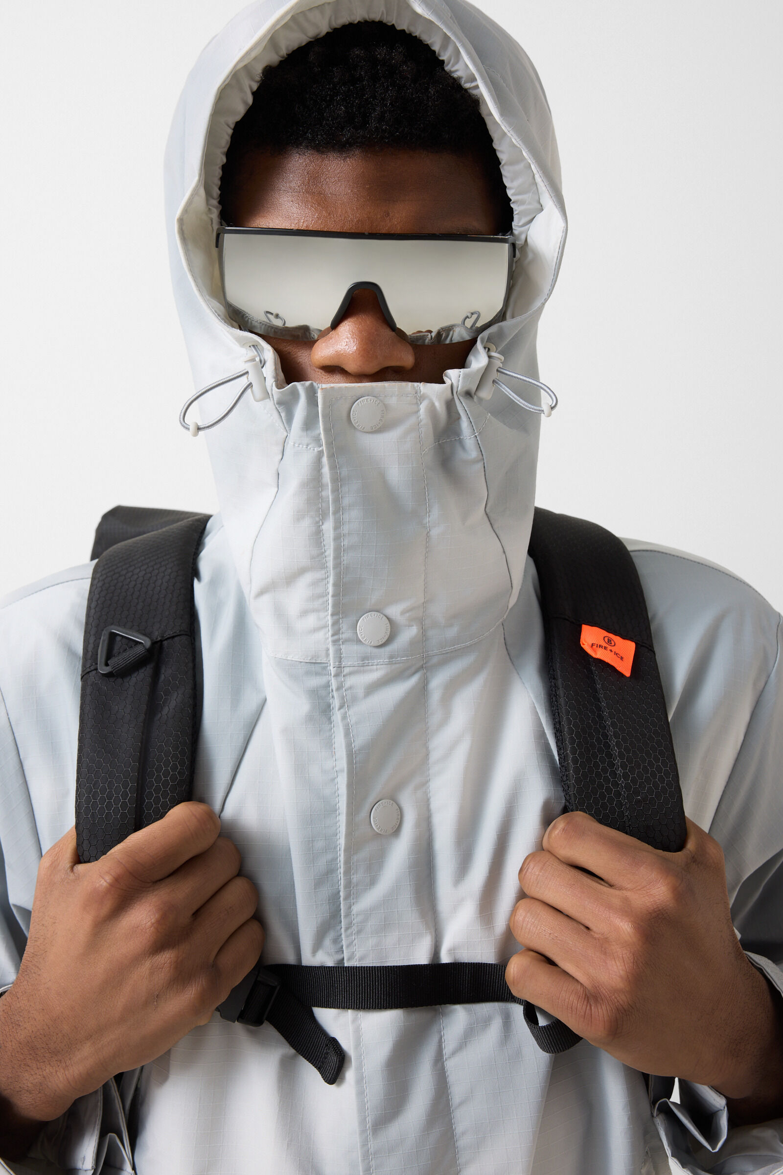 Lior functional jacket Light grey/off-white