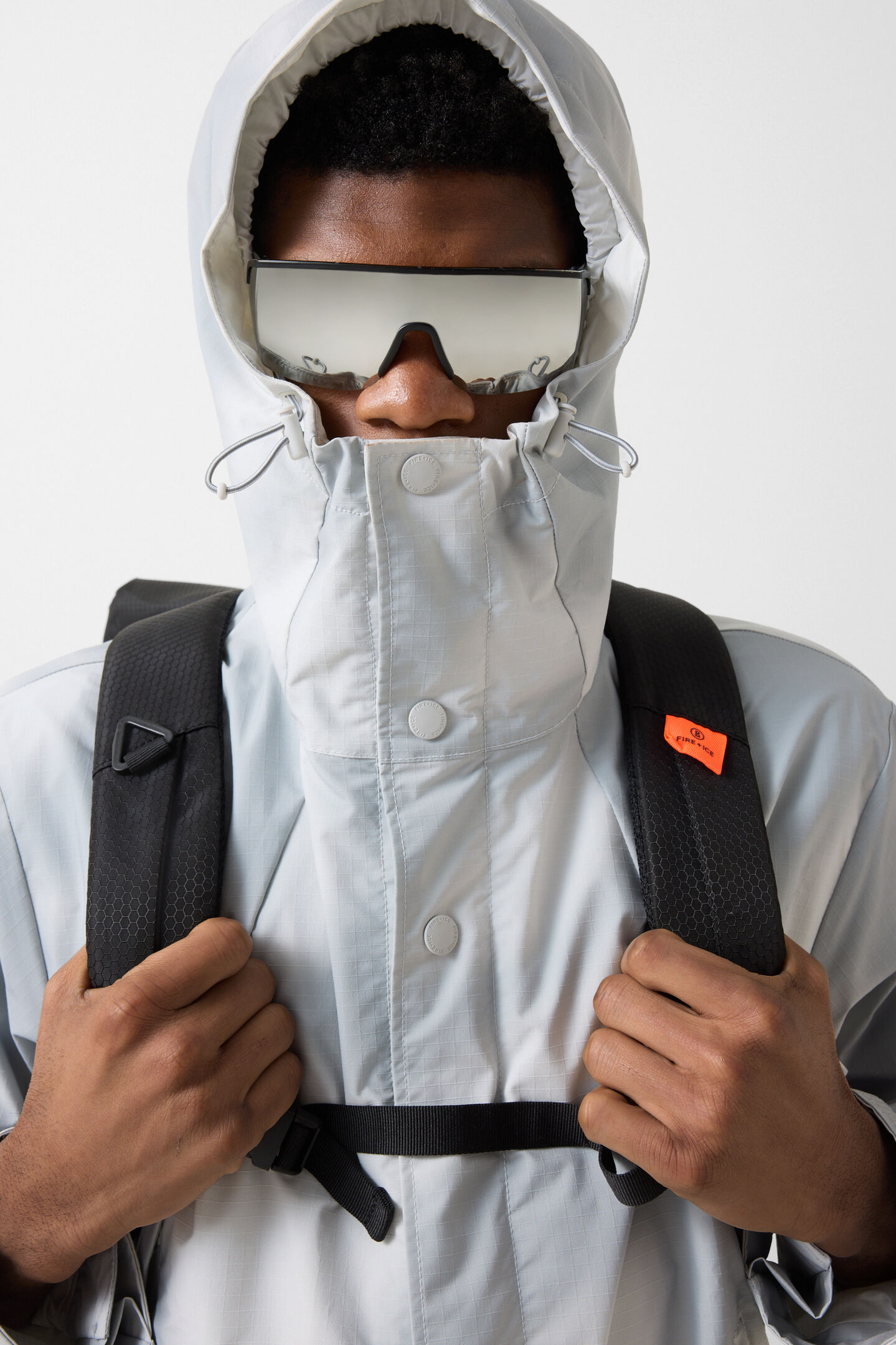 Lior functional jacket Light grey/off-white