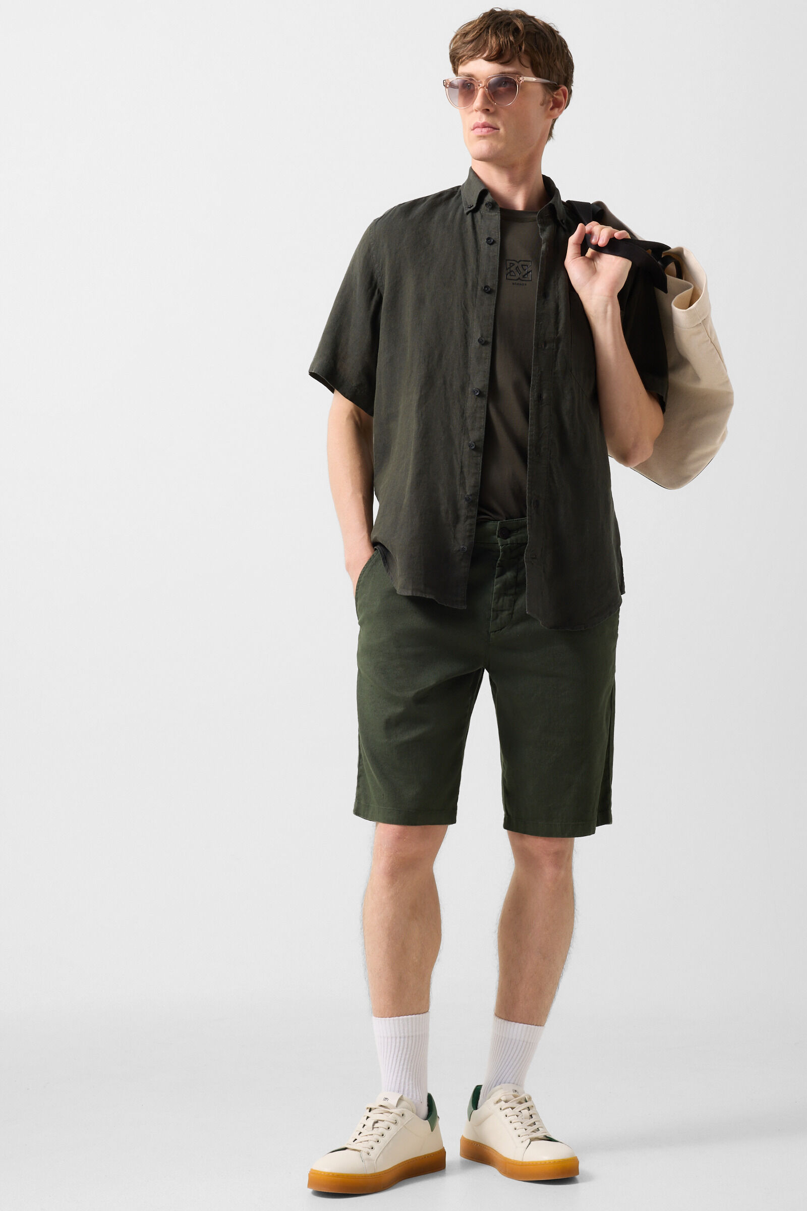Shorts Cole Olive green