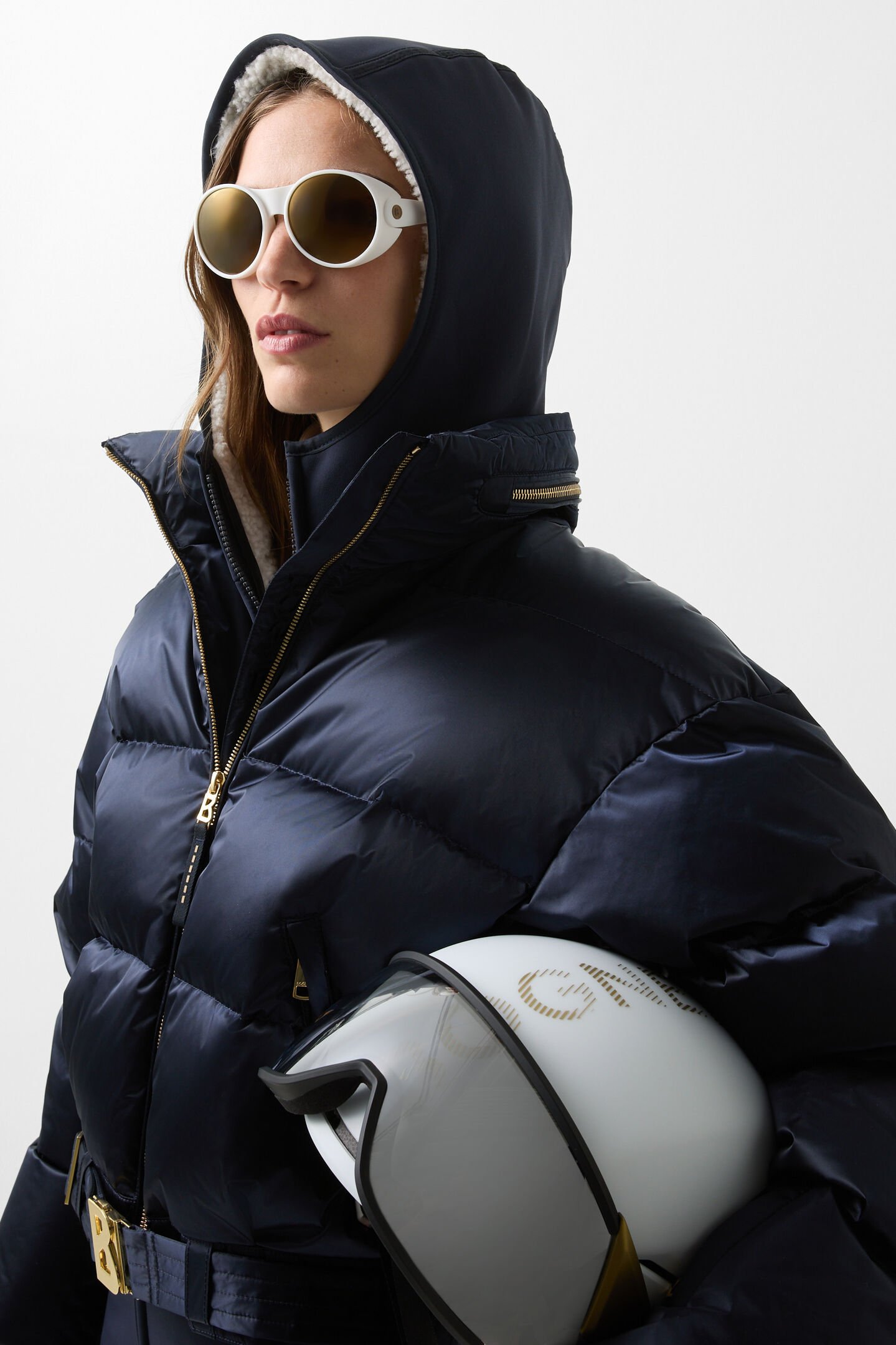 2-in1-Skioverall Aya Navy-Blau