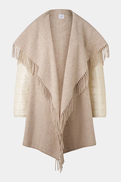 Poncho North Beige