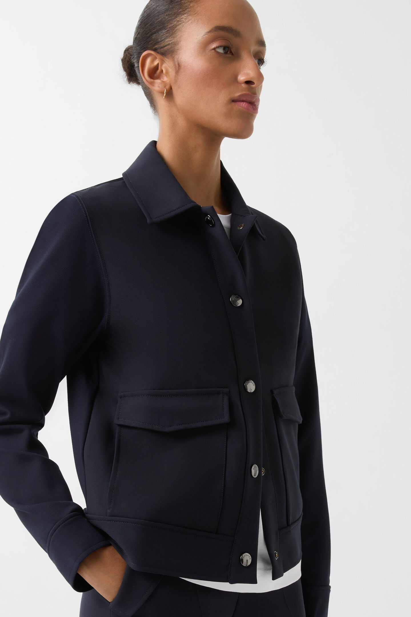 Sweatjacke Pamilla Navy-Blau