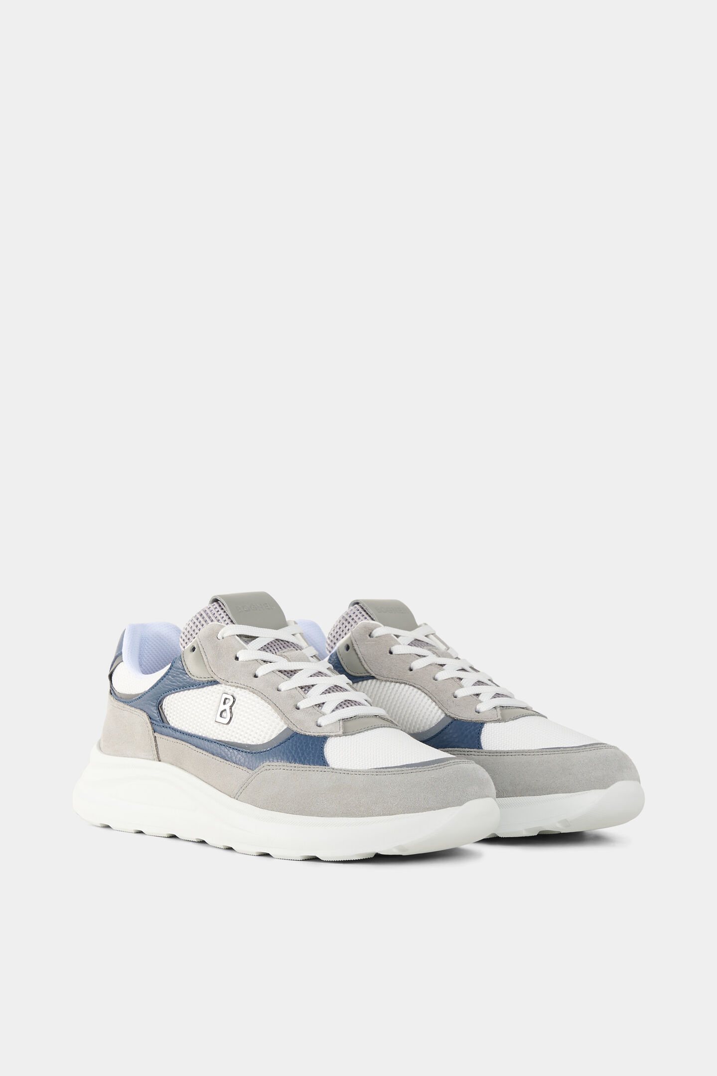 Sneaker Bilbao Grau/Weiß/Blau