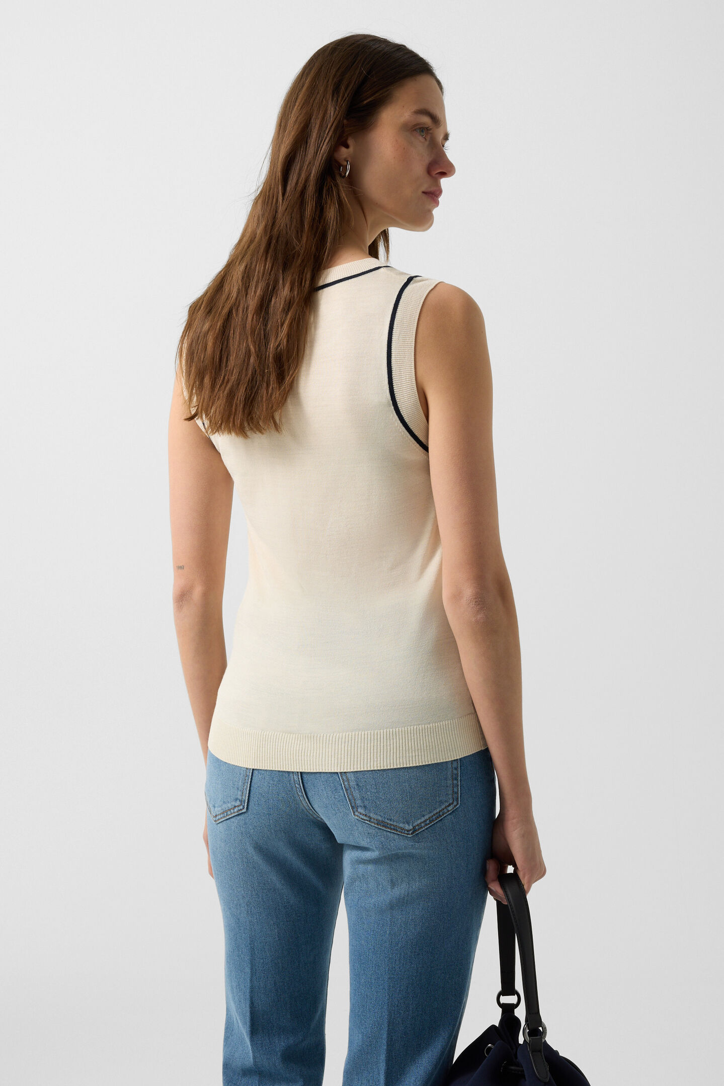 Knitted top Phia Cream