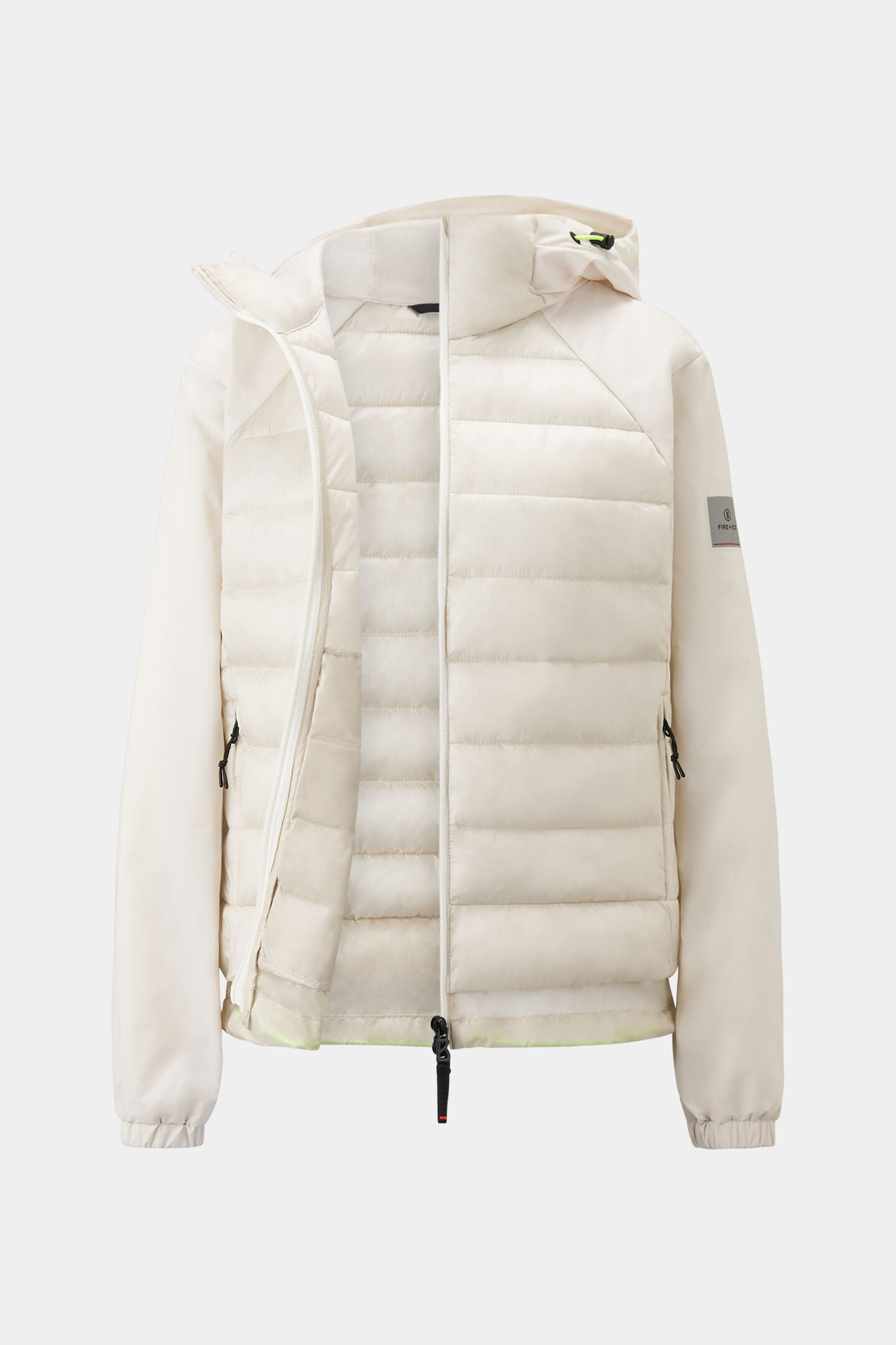 Magan hybrid quilted jacket Sand