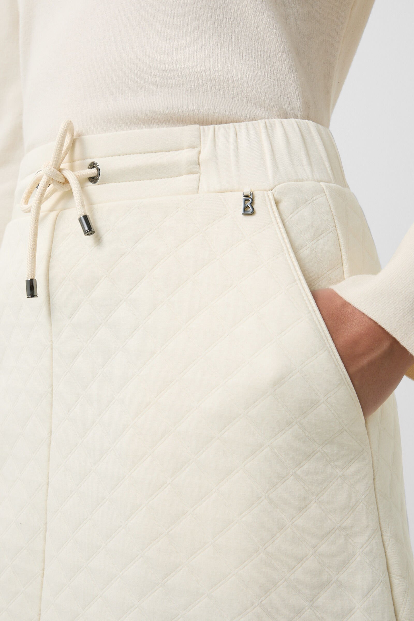 Mascha sweat skirt Cream