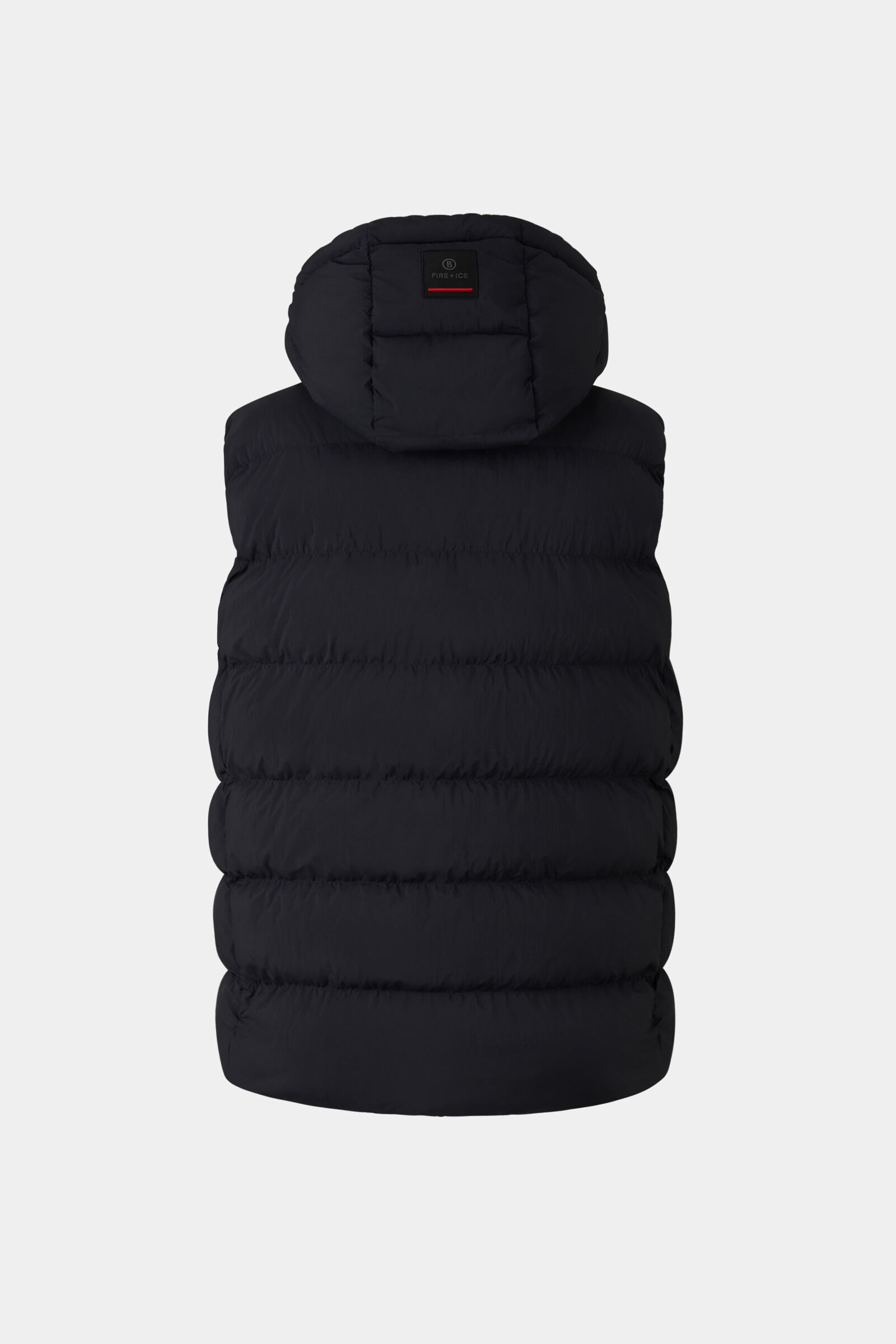 Howard quilted waistcoat Black