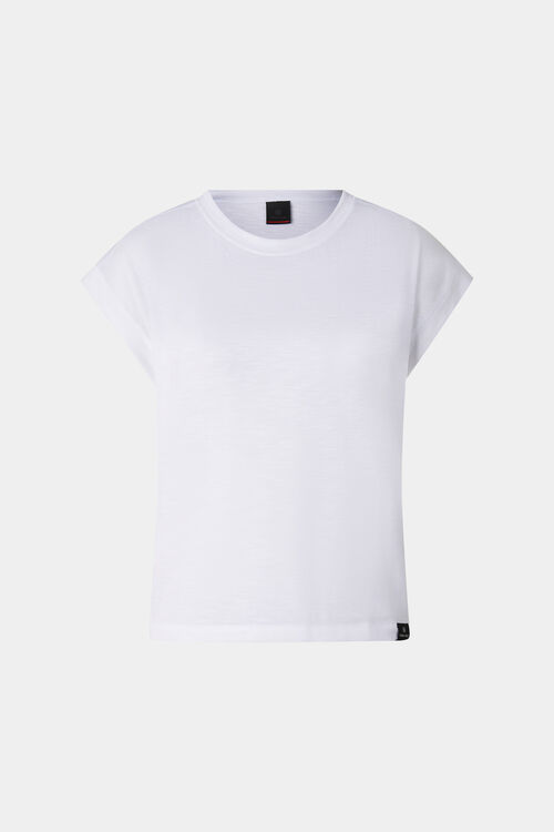 T-Shirt Dahlia Wei&szlig;