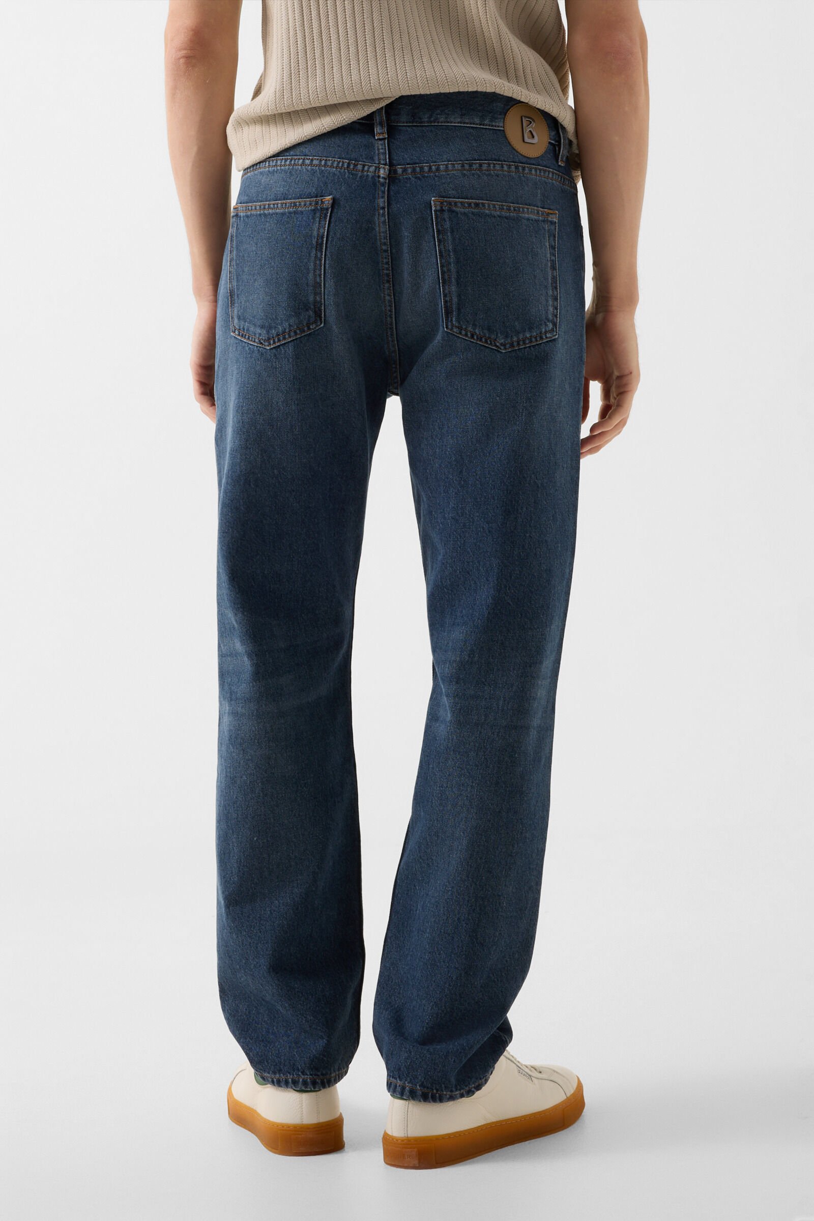 Straight fit jeans Travis Denim Blue