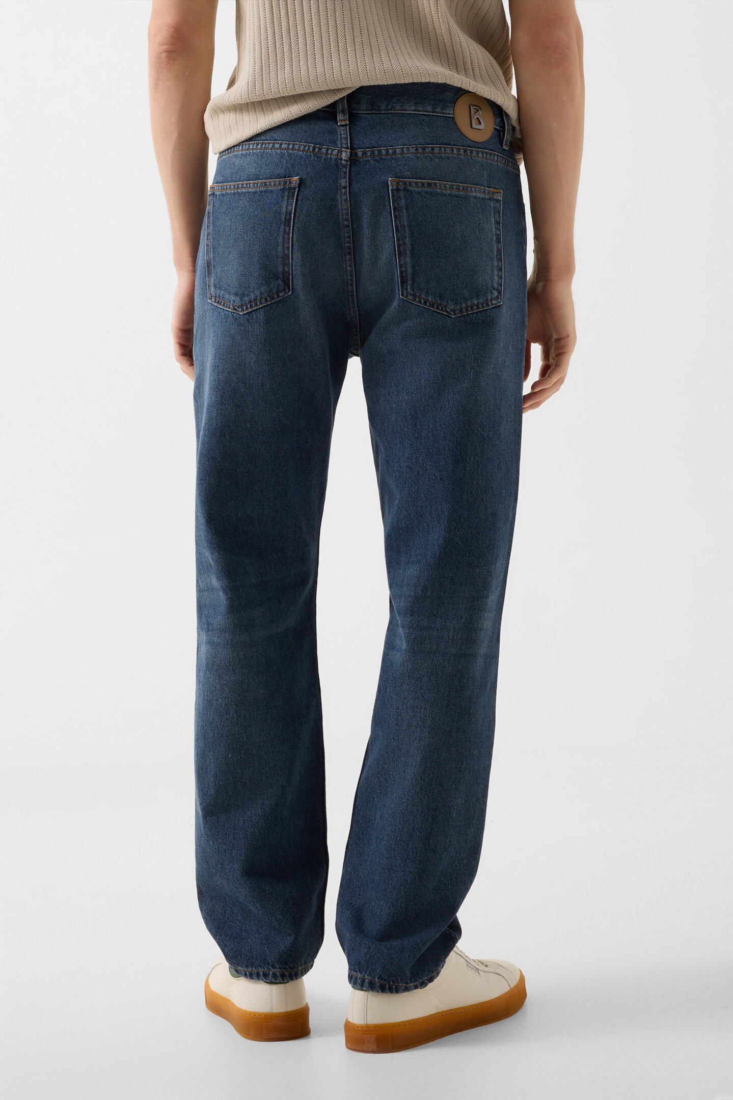 Straight fit jeans Travis Denim Blue