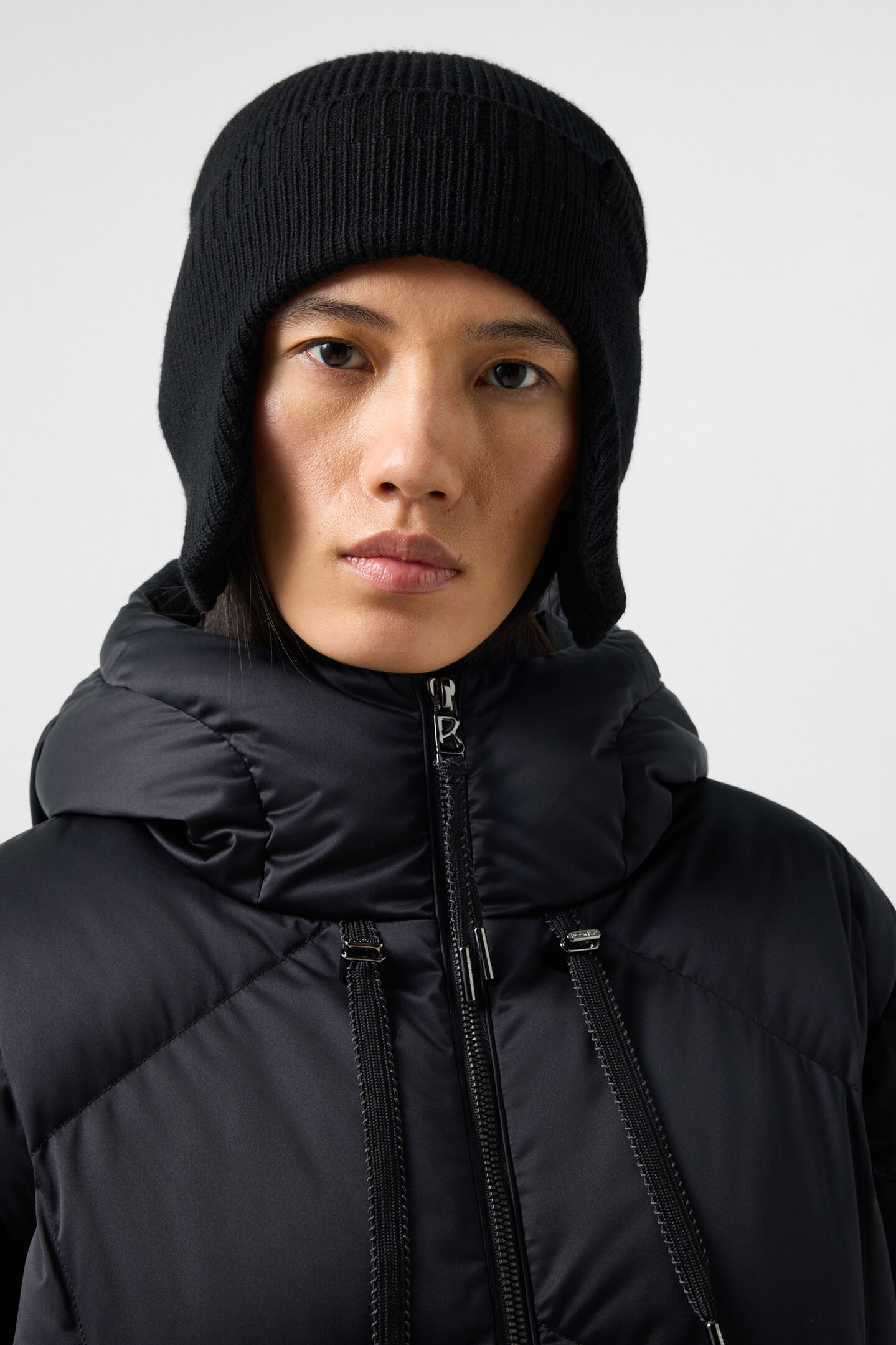 Glenda Down Parka Black