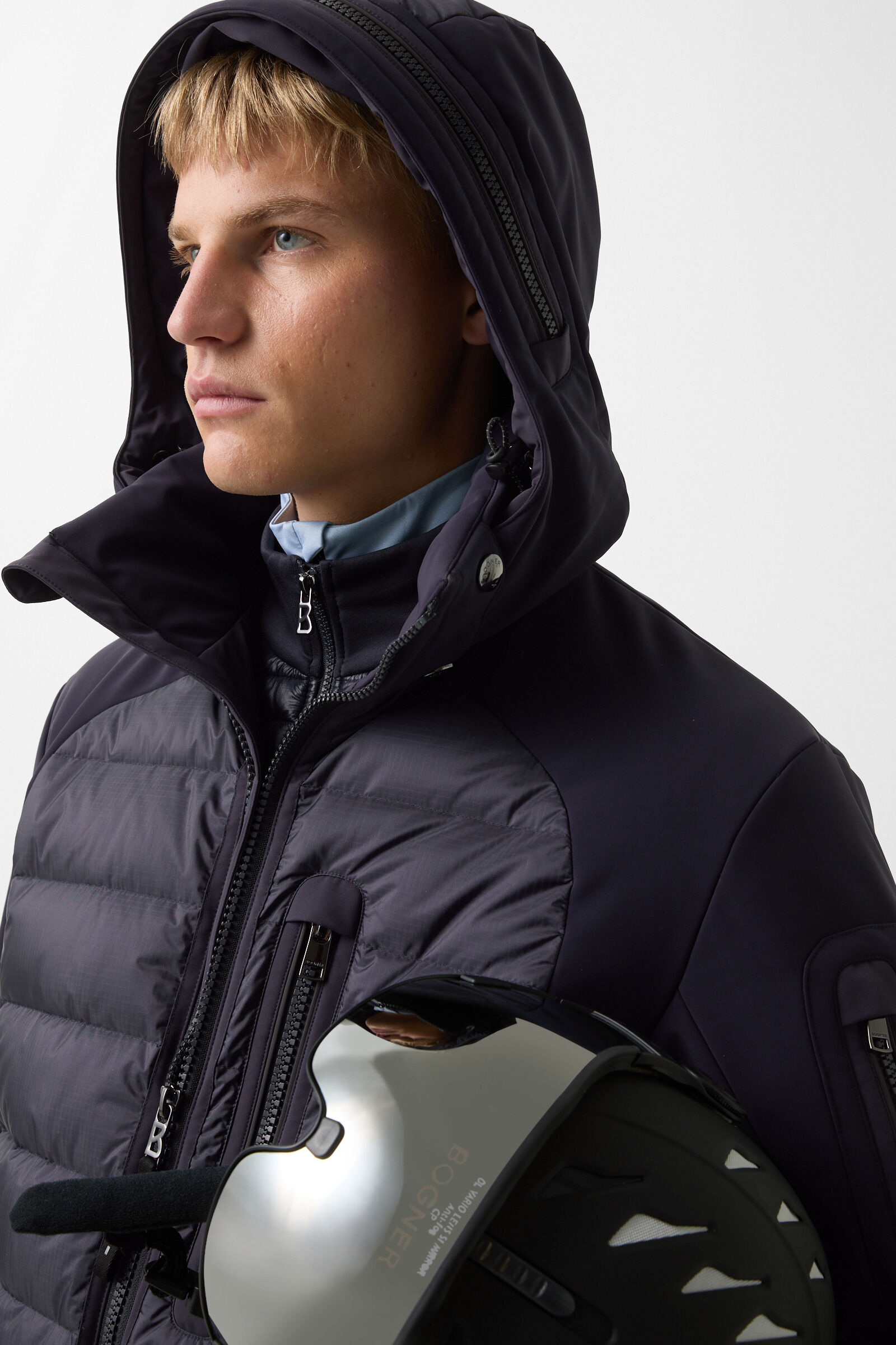 Zoran softshell ski jacket Navy blue