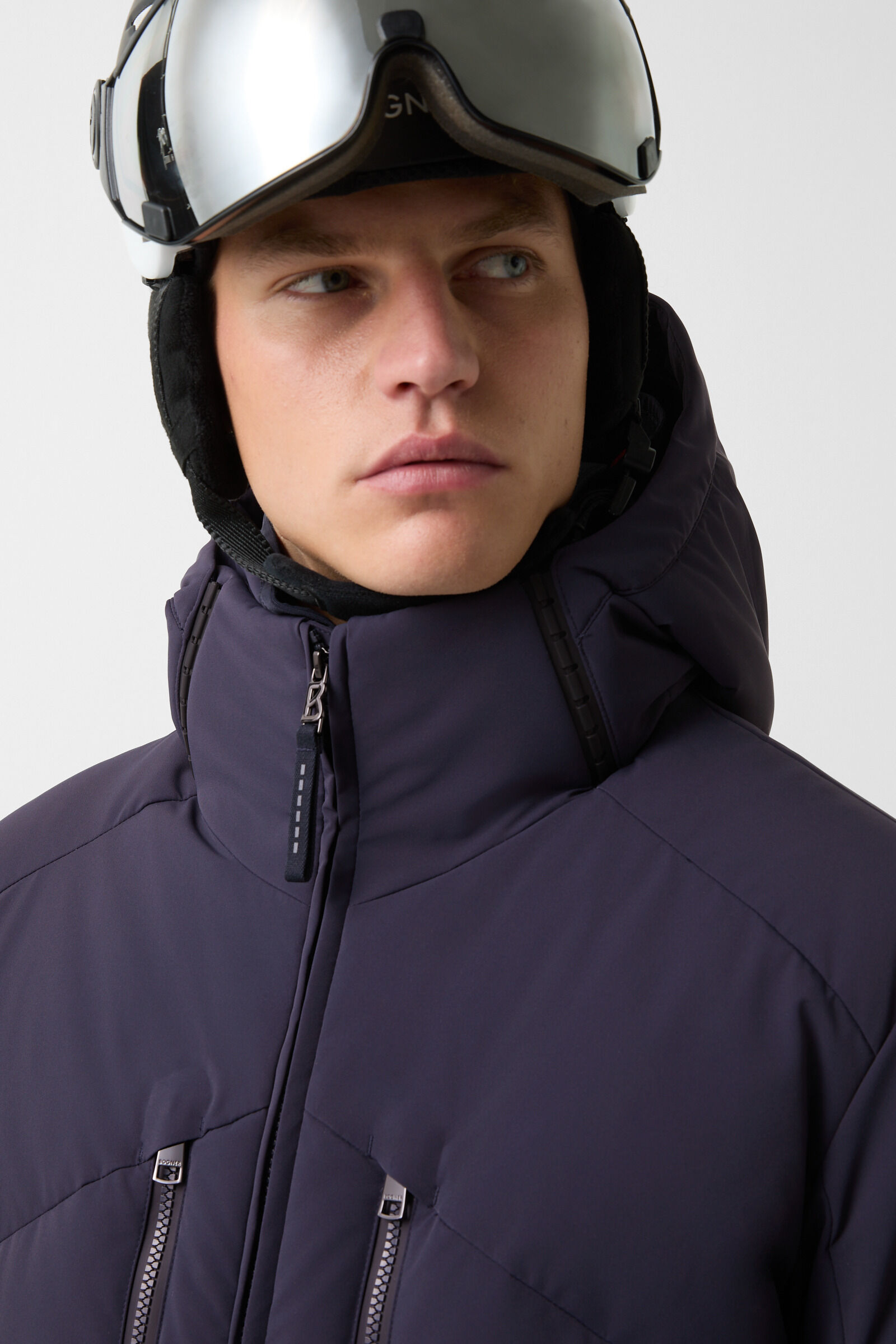 Jervis down ski jacket Navy blue