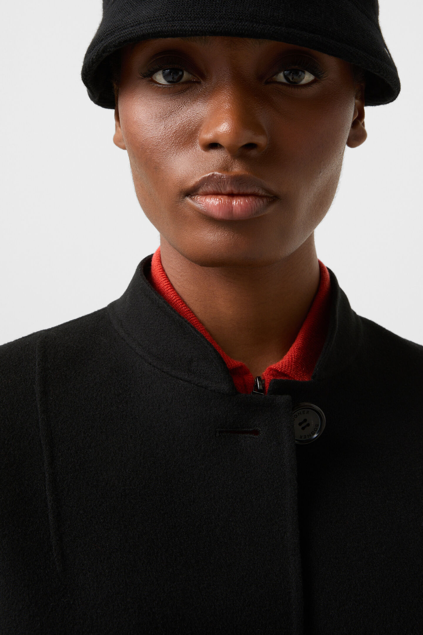 Doubleface-Jacke Cassidy Schwarz