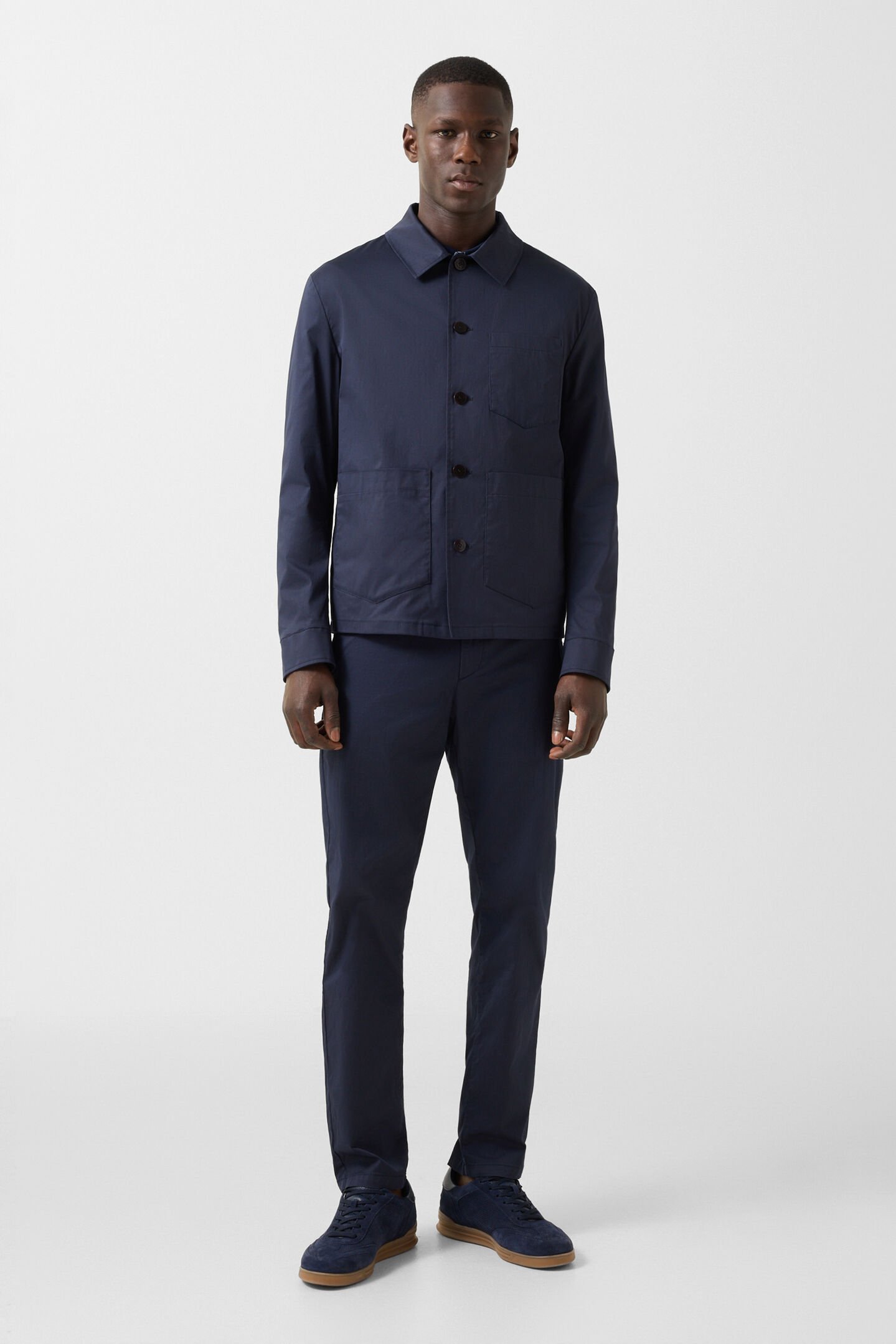 Overshirt Mirco Navy blue