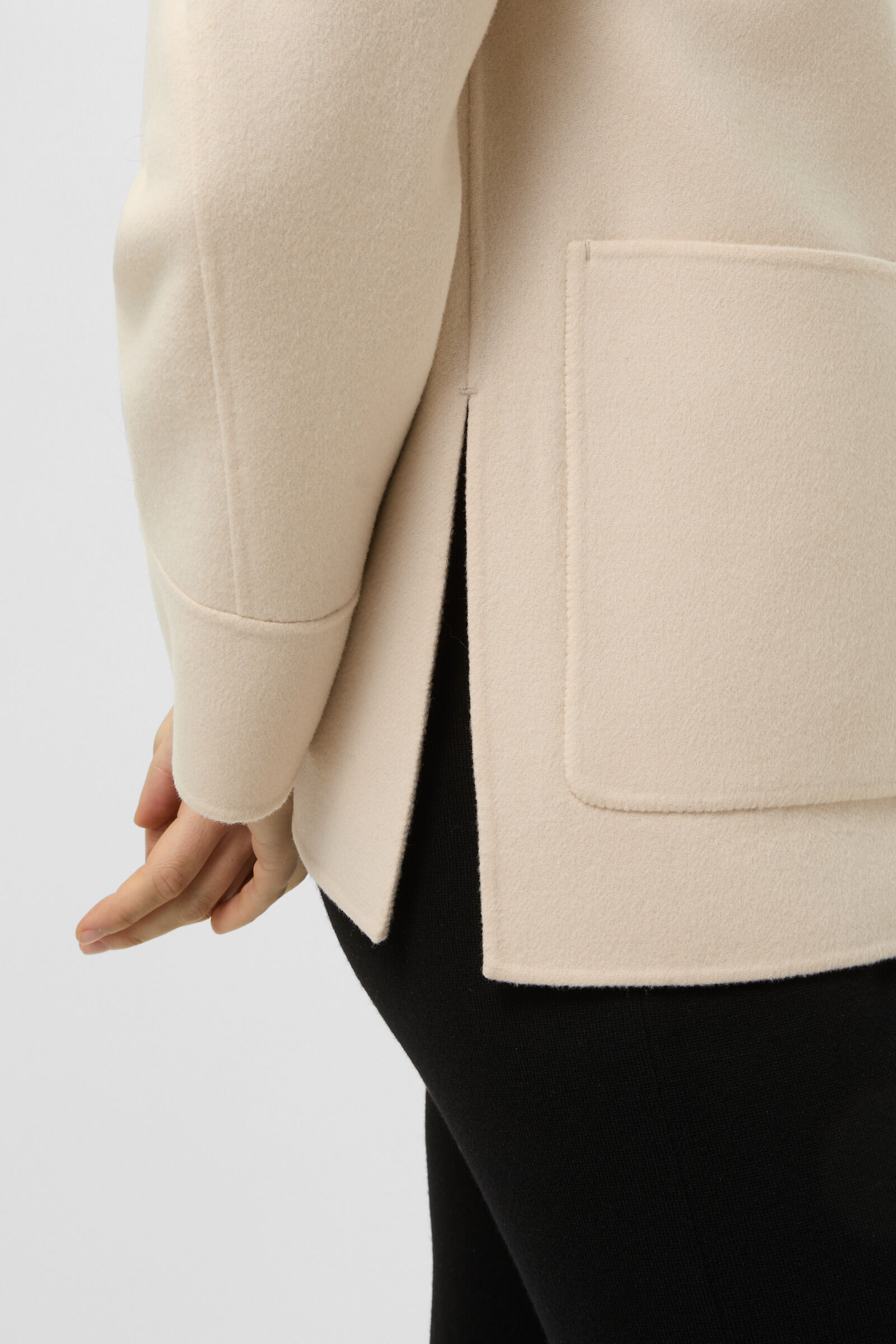 Doubleface jacket Cassidy Sand