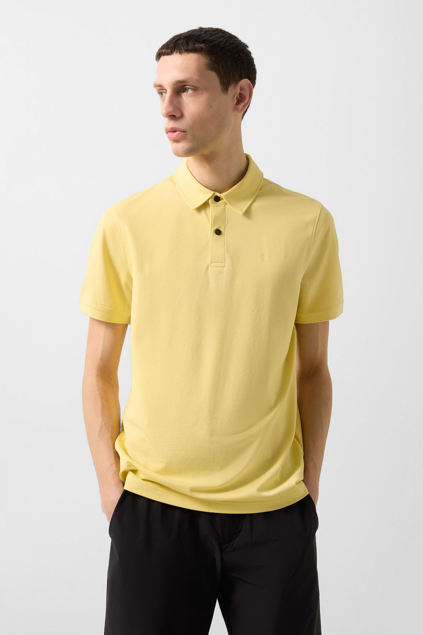 Timo polo shirt Yellow