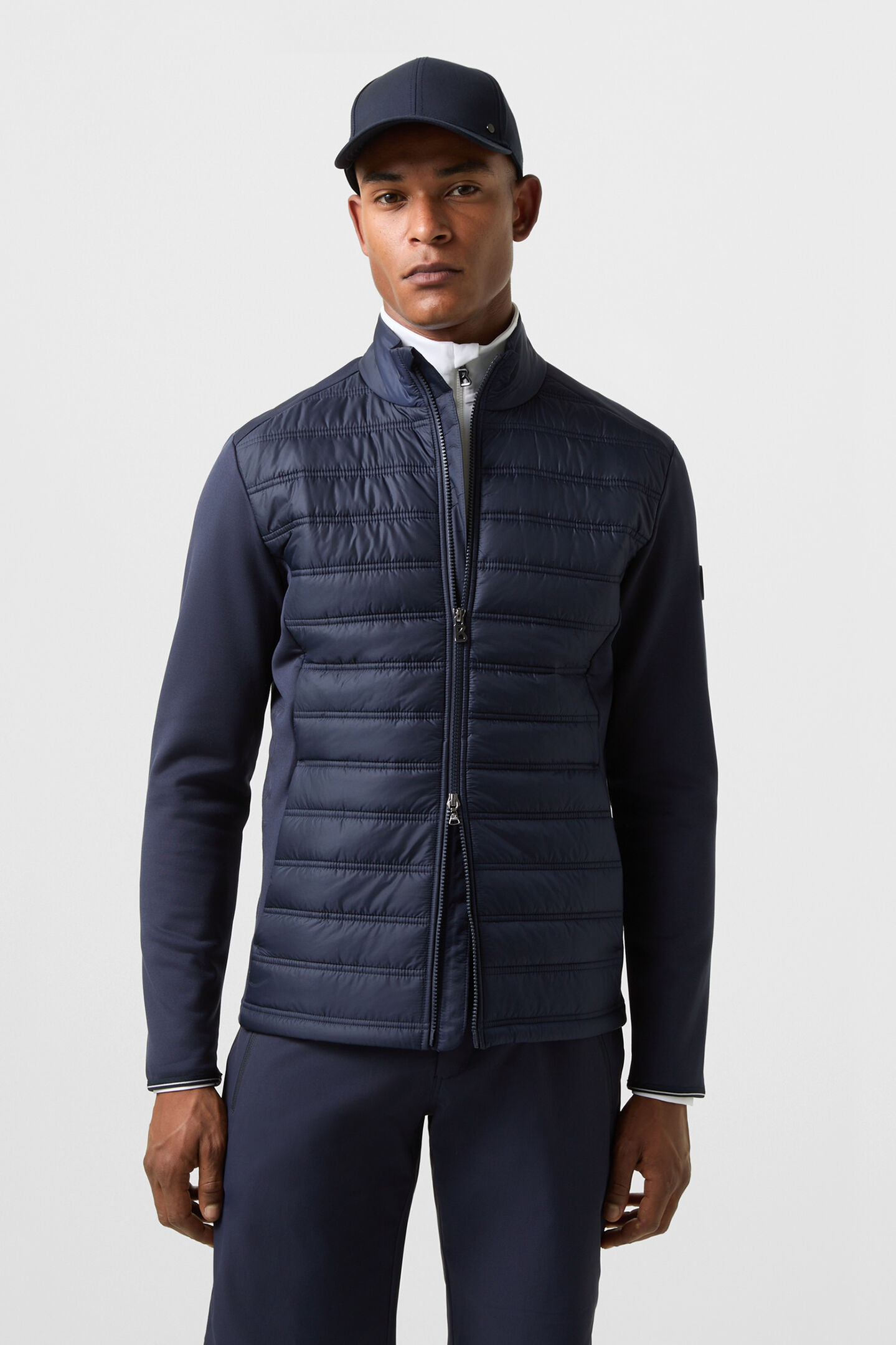 Hybrid-Jacke Florin Navy-Blau