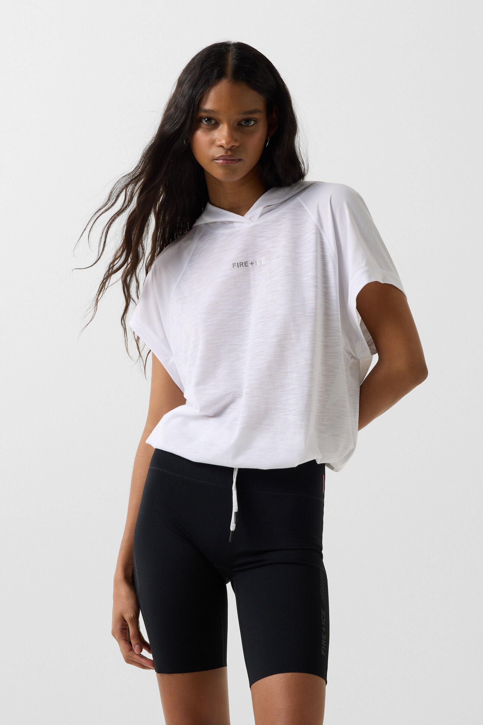 Damia hoodie shirt White