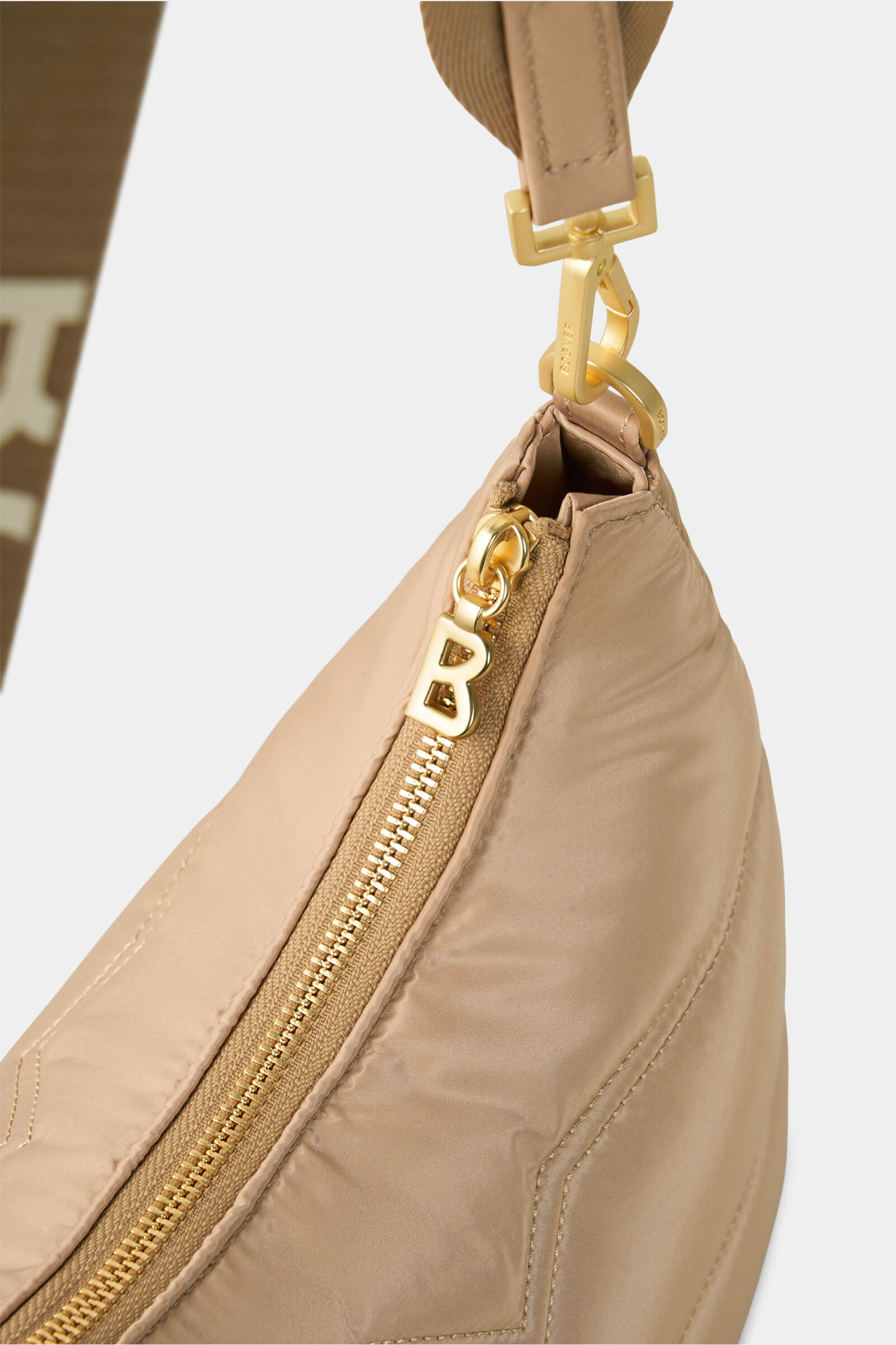 Schultertasche Wallis Tessuto Odette Beige