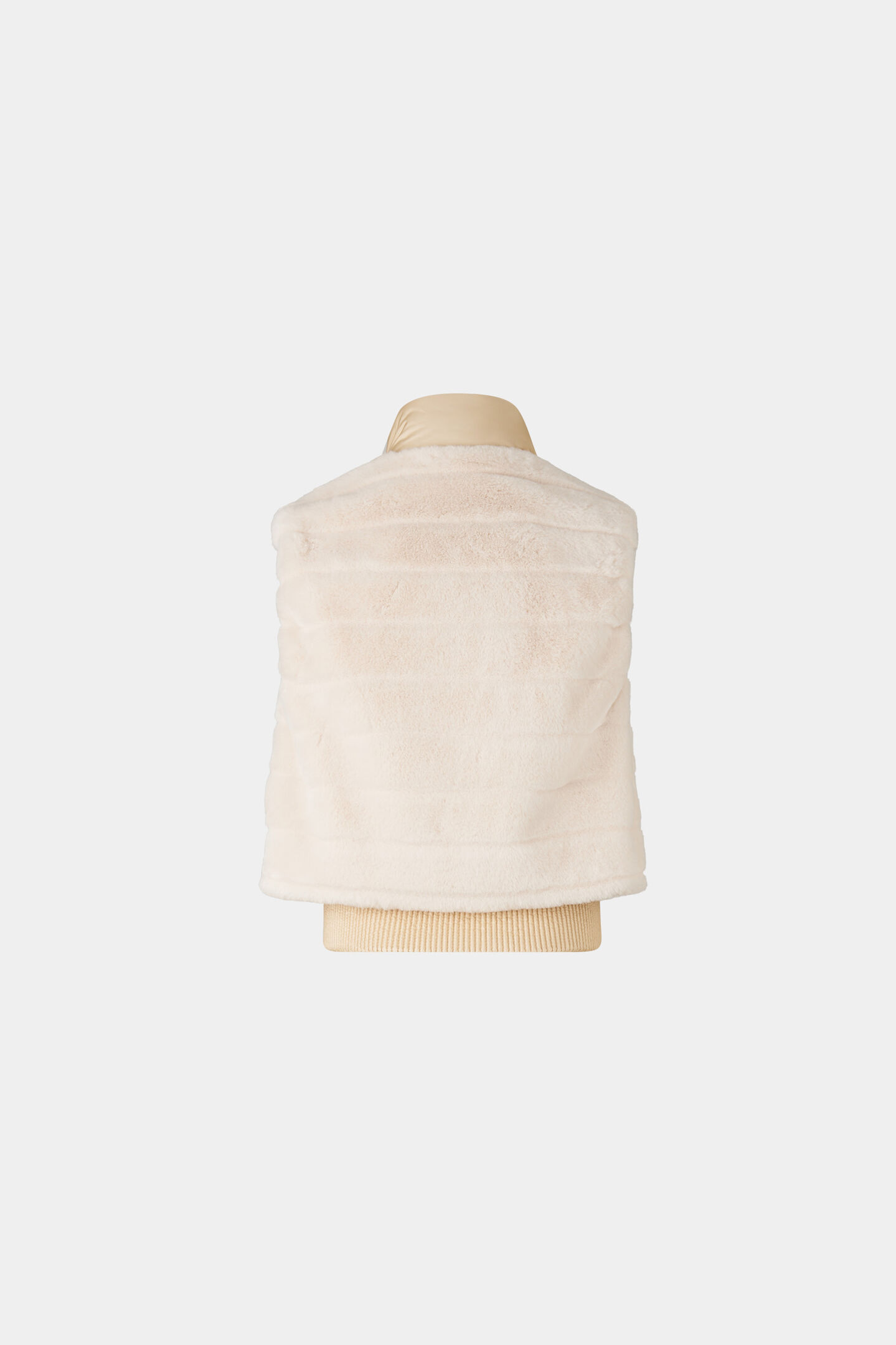 Kids Fell-Weste Milena Beige