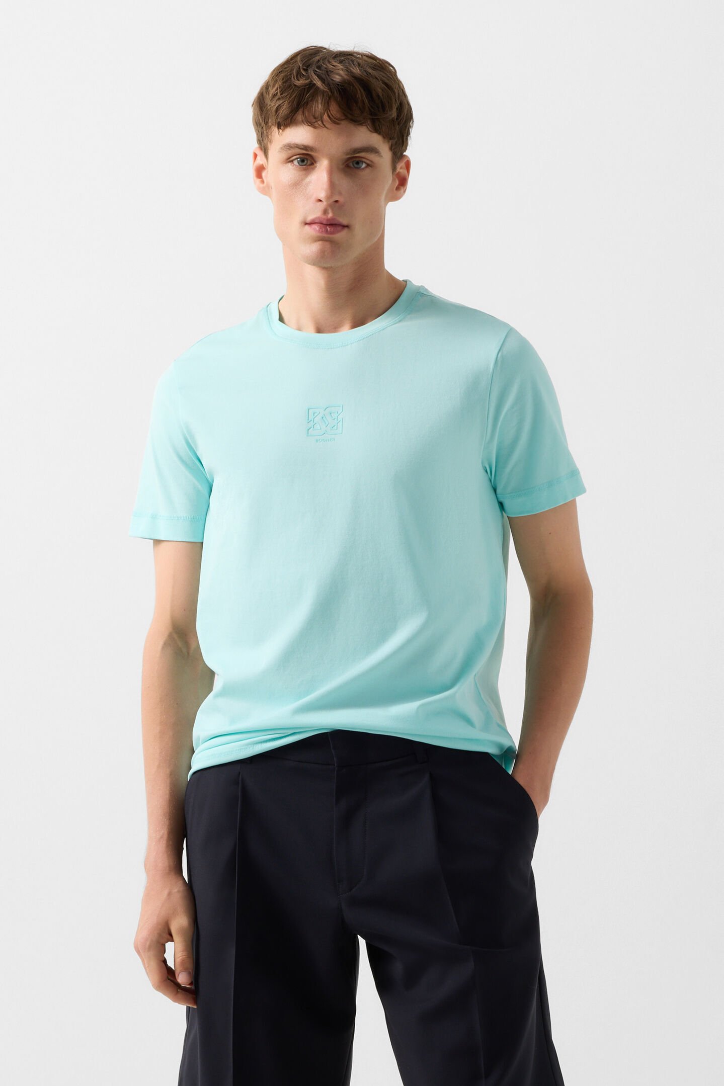 T-shirt Roc Cyan-blue