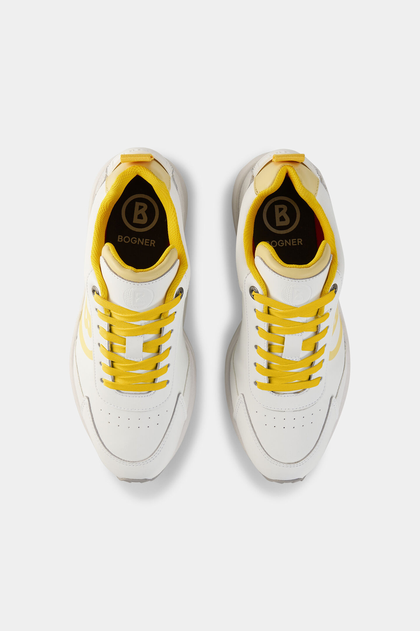 Sneaker Golf  White/yellow