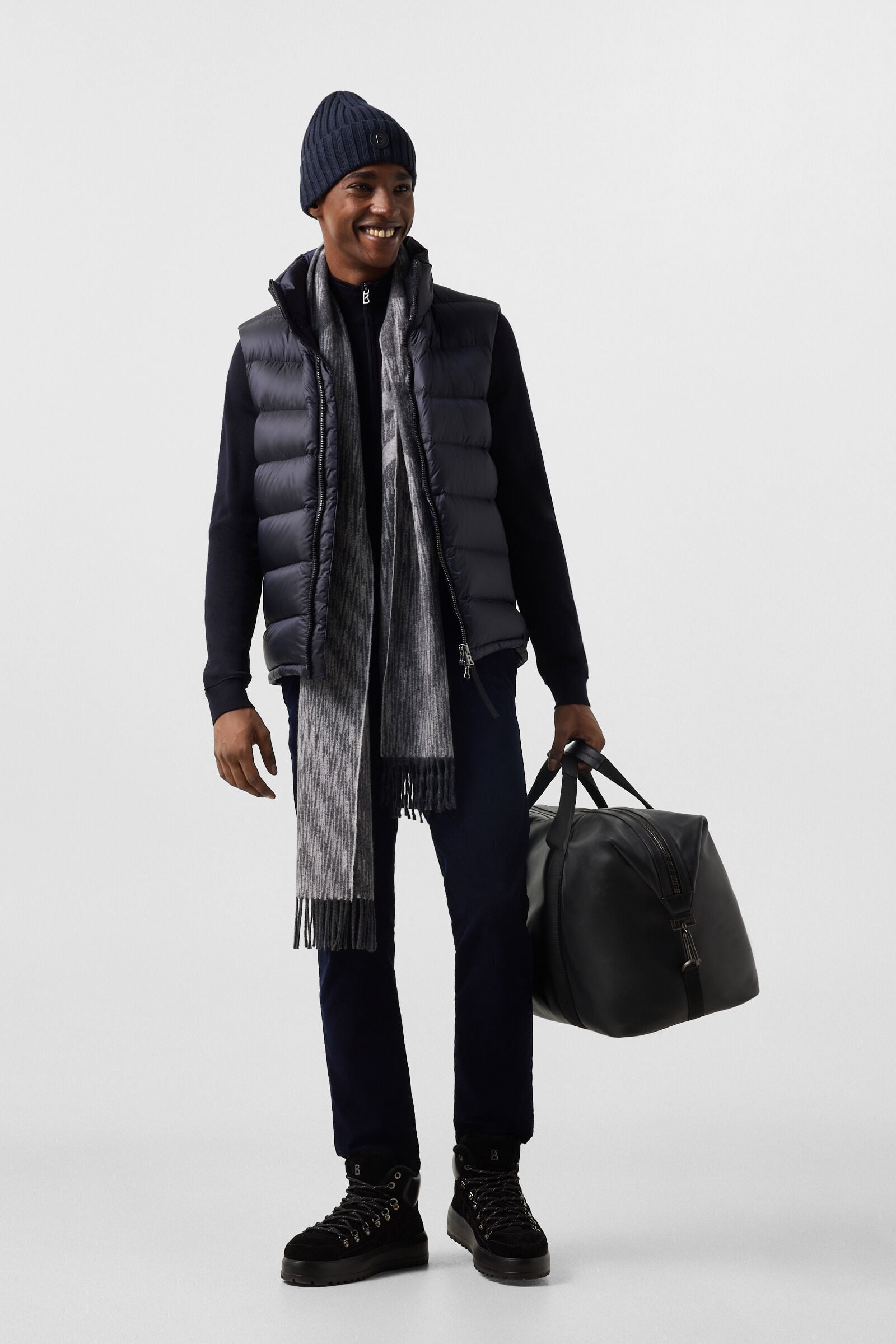 Holger Down Vest Navy