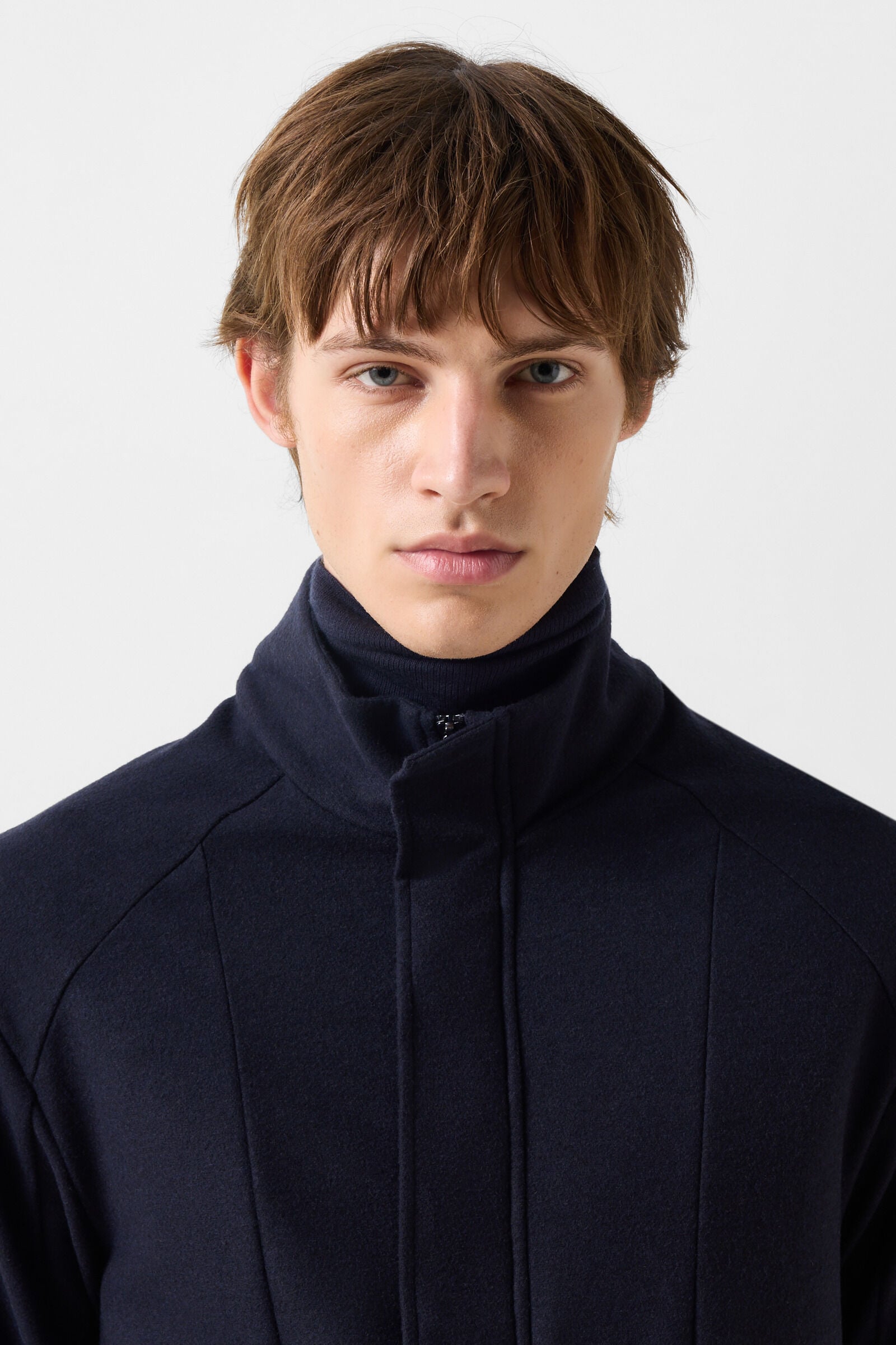 Bradley Flannel Jacket Navy