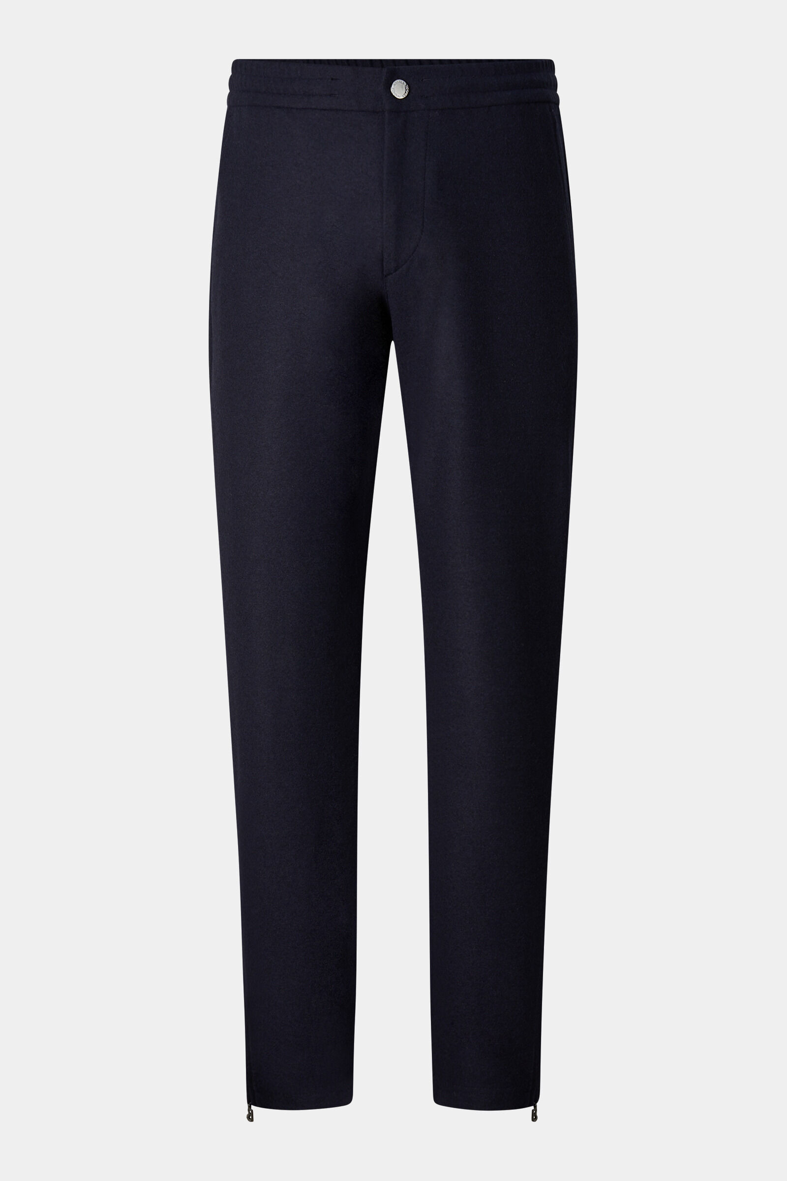 Boris Flannel Trousers Navy