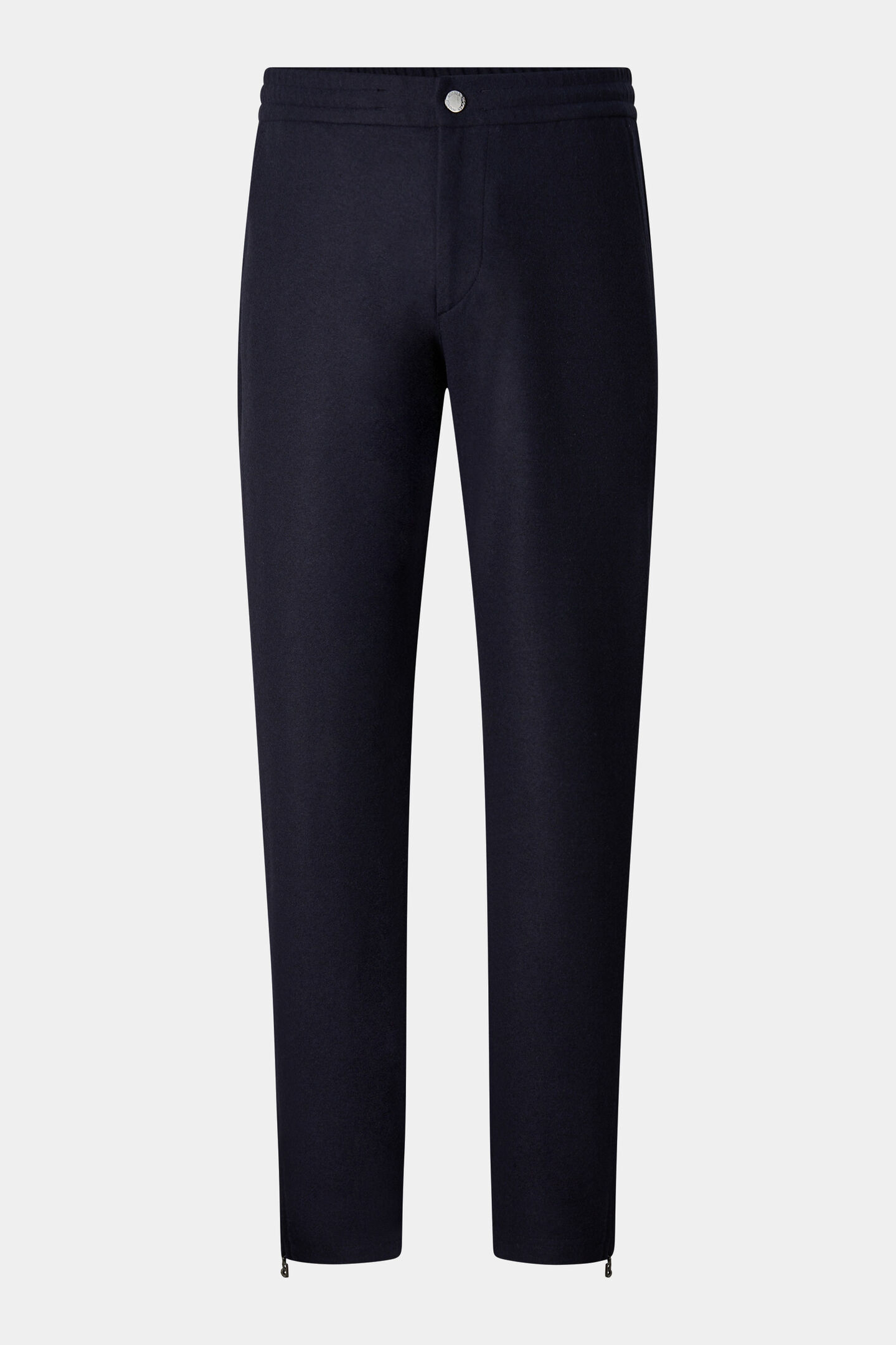 Boris Flannel Trousers Navy