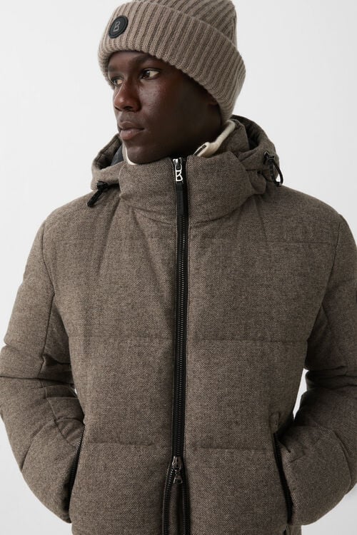 Jamy down jacket Taupe