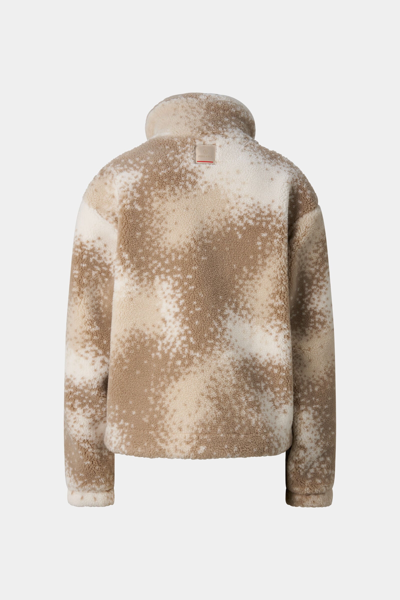 Ninetta mid-layer teddy jacket Beige/Brown