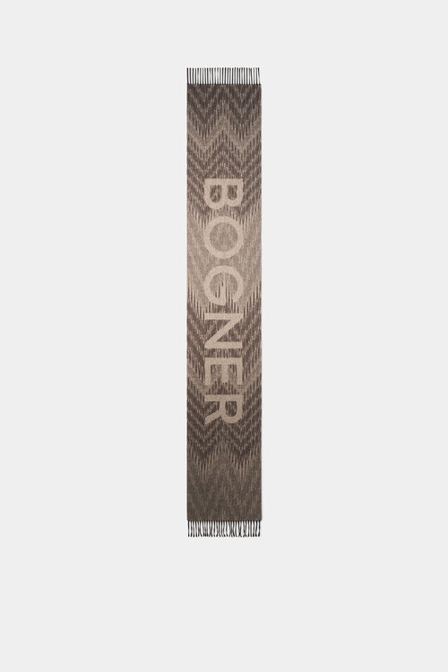 Wool scarf Brown/Beige