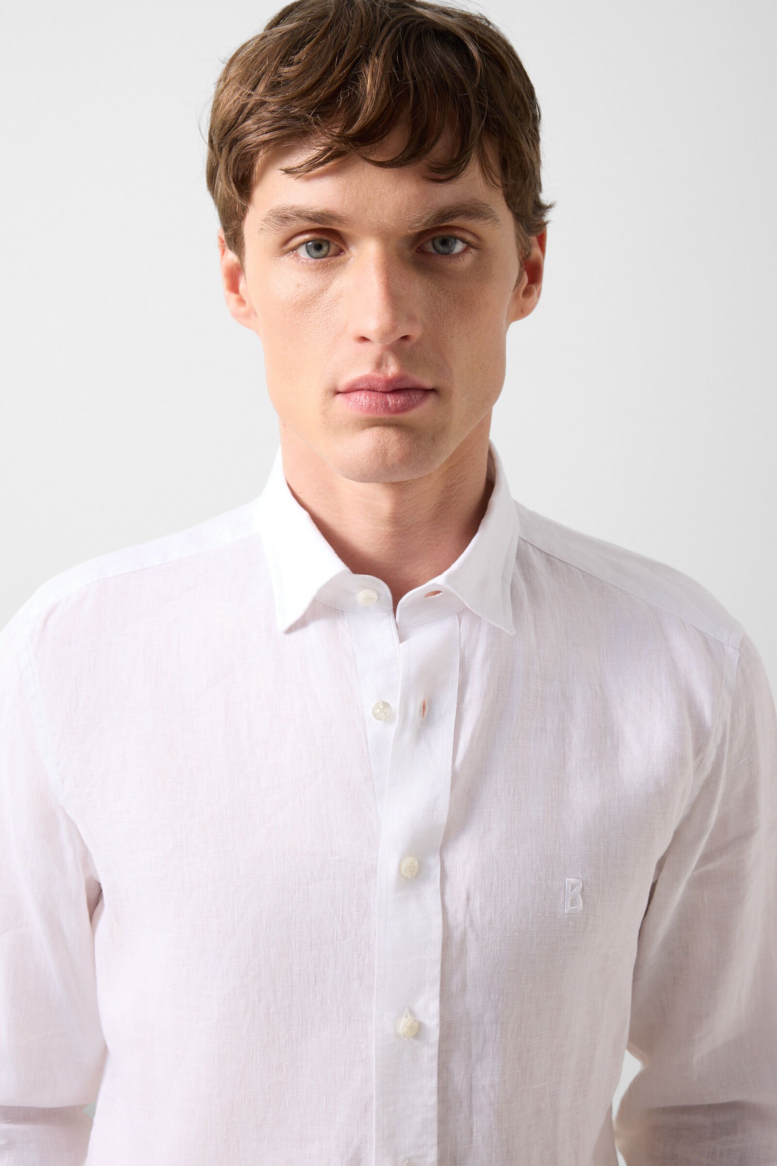 Timi linen shirt White