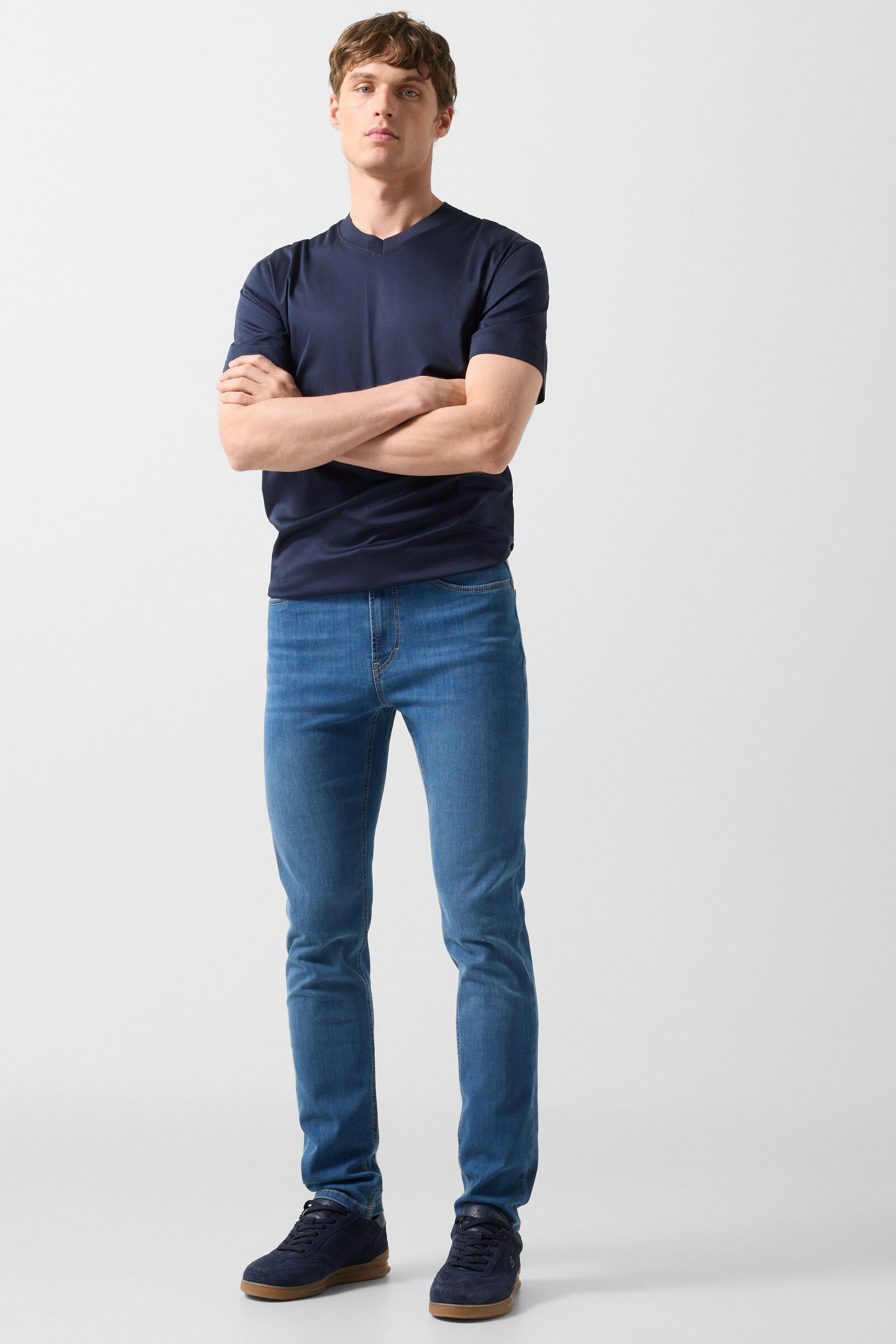 T-shirt Tiam Navy blue