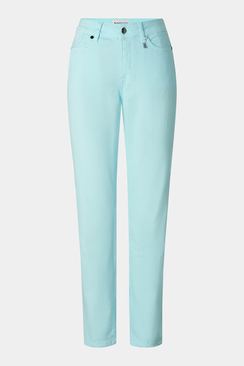 7/8 slim fit jeans Julie Cyan-blue