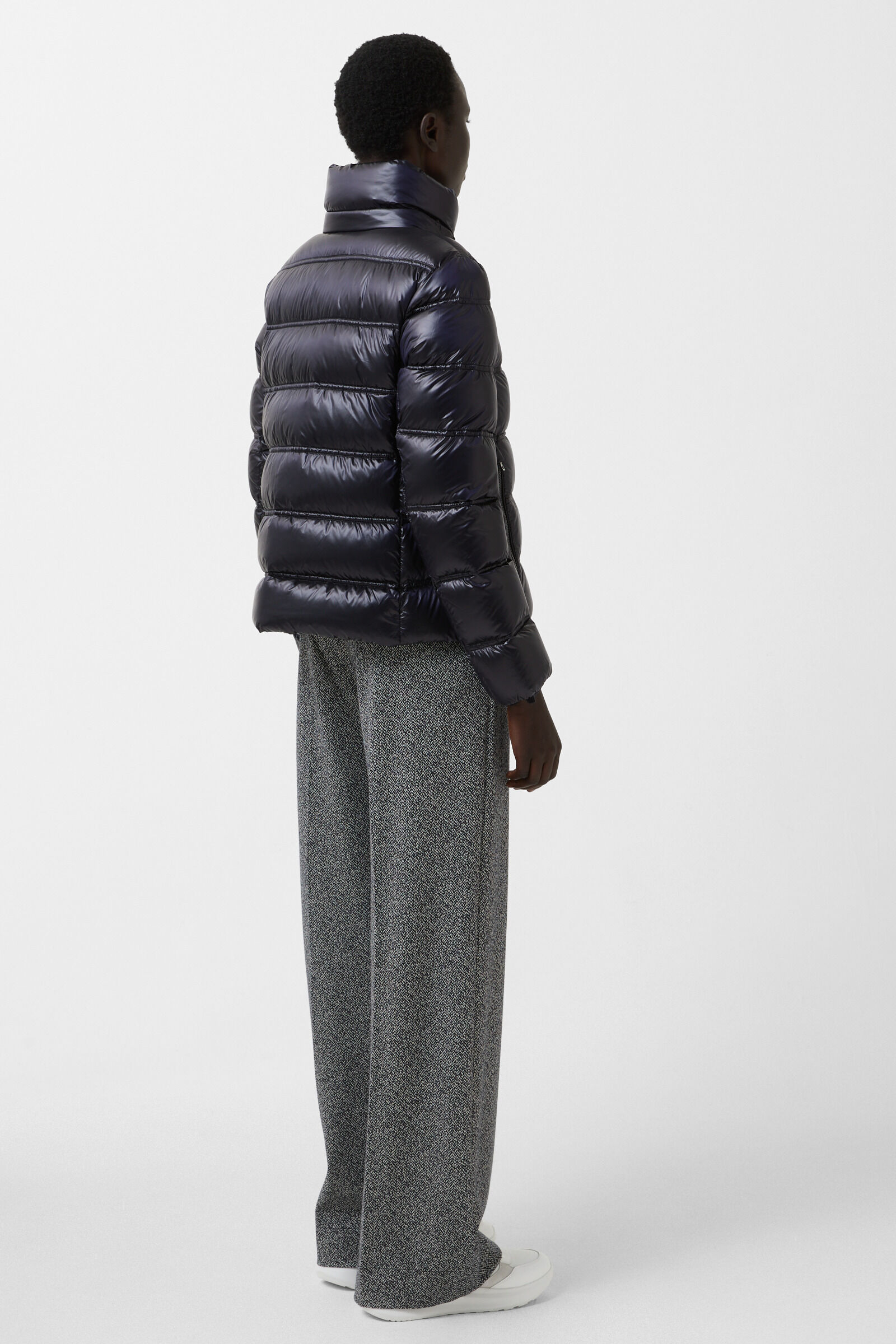 Leslie down jacket Navy blue