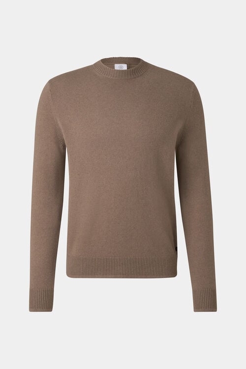 Brendon cashmere jumper Mud
