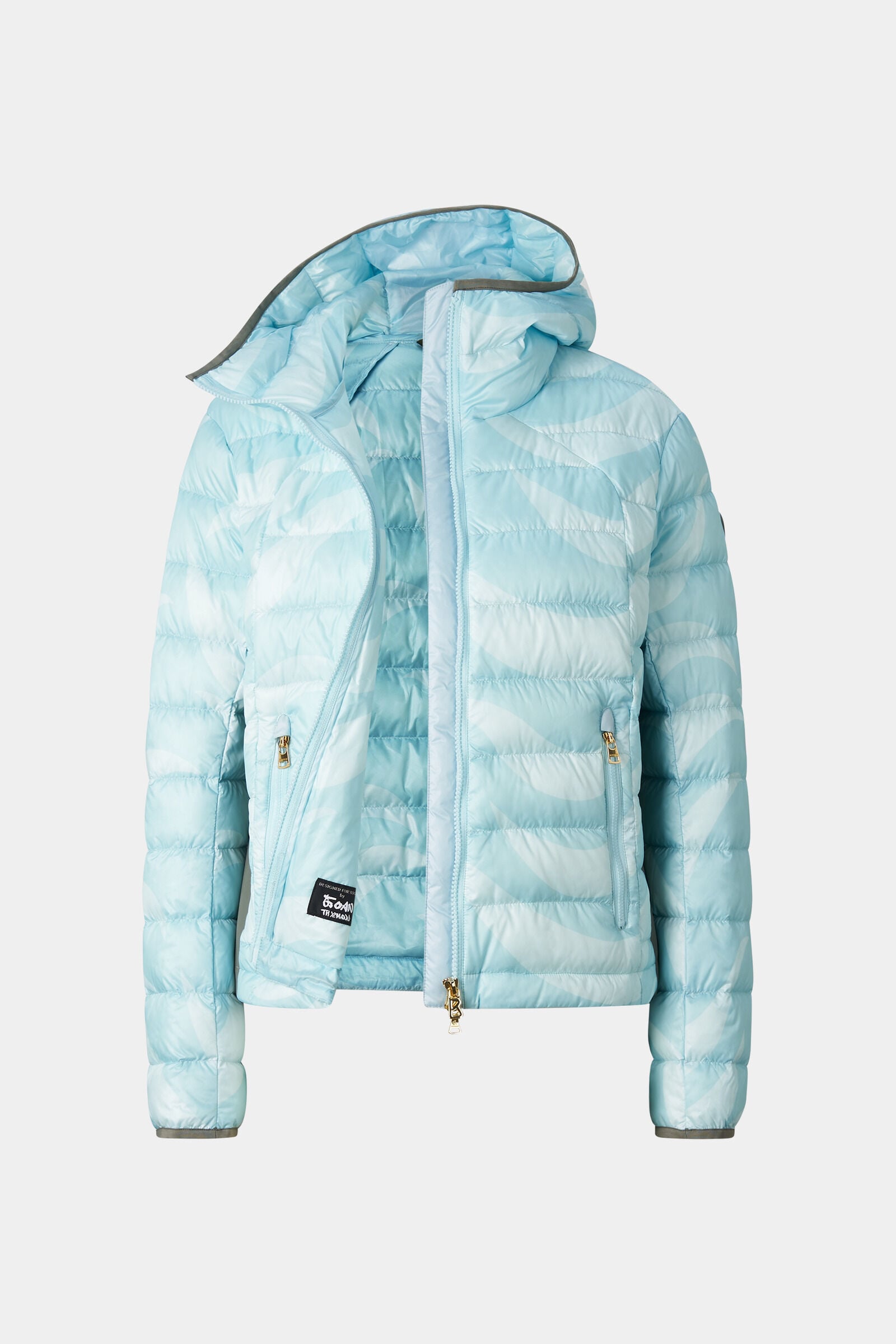 Hanni Mid-Layer Down Jacket Light blue