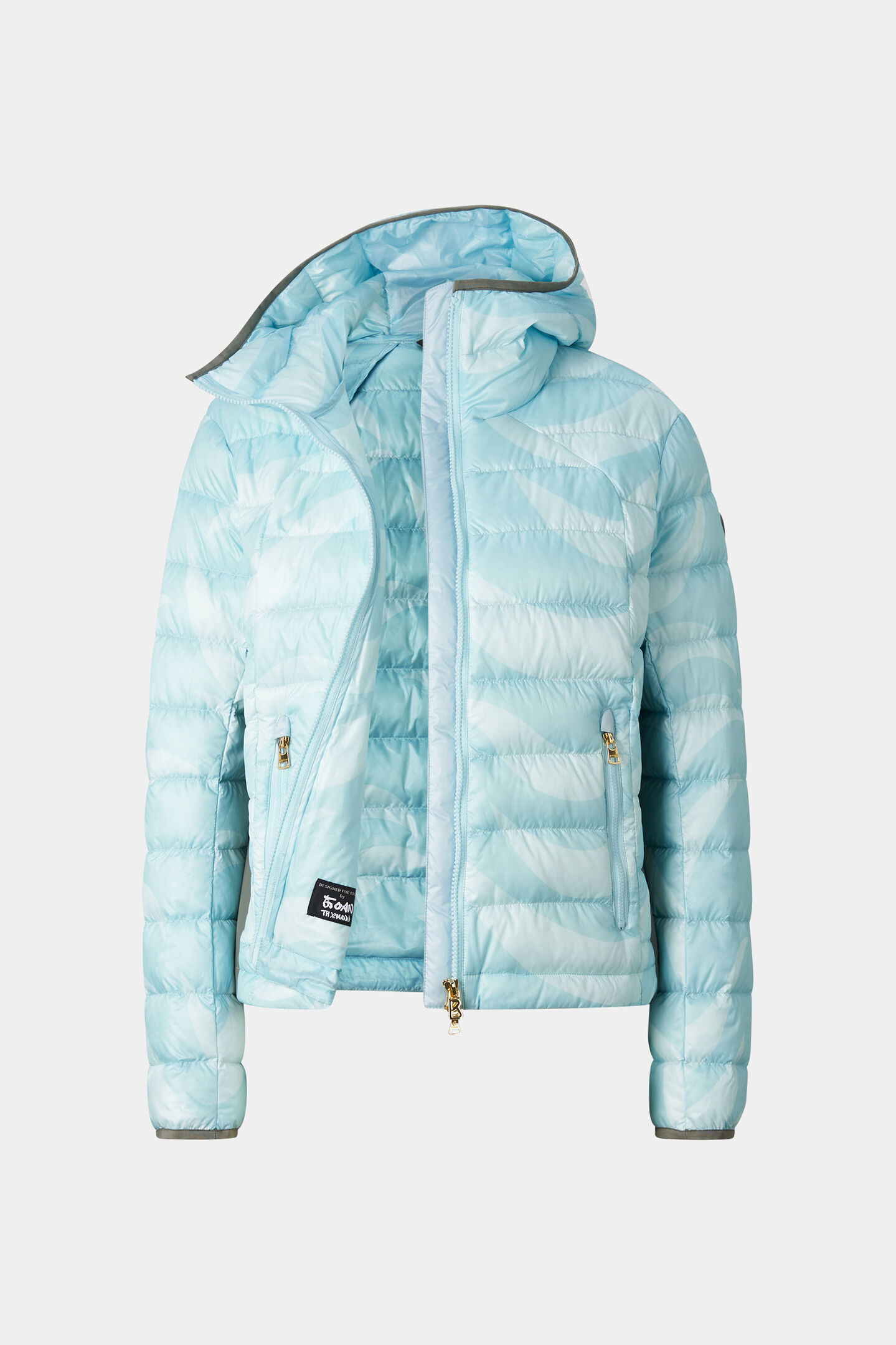 Hanni Mid-Layer Down Jacket Light blue