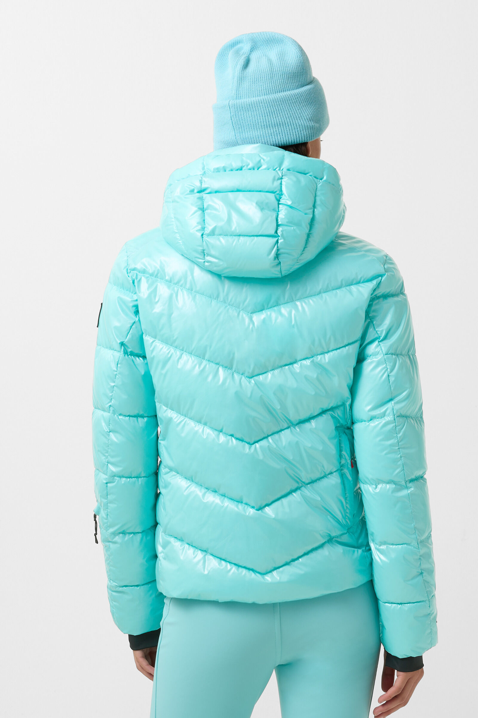 Saelly quilted jacket Ice blue