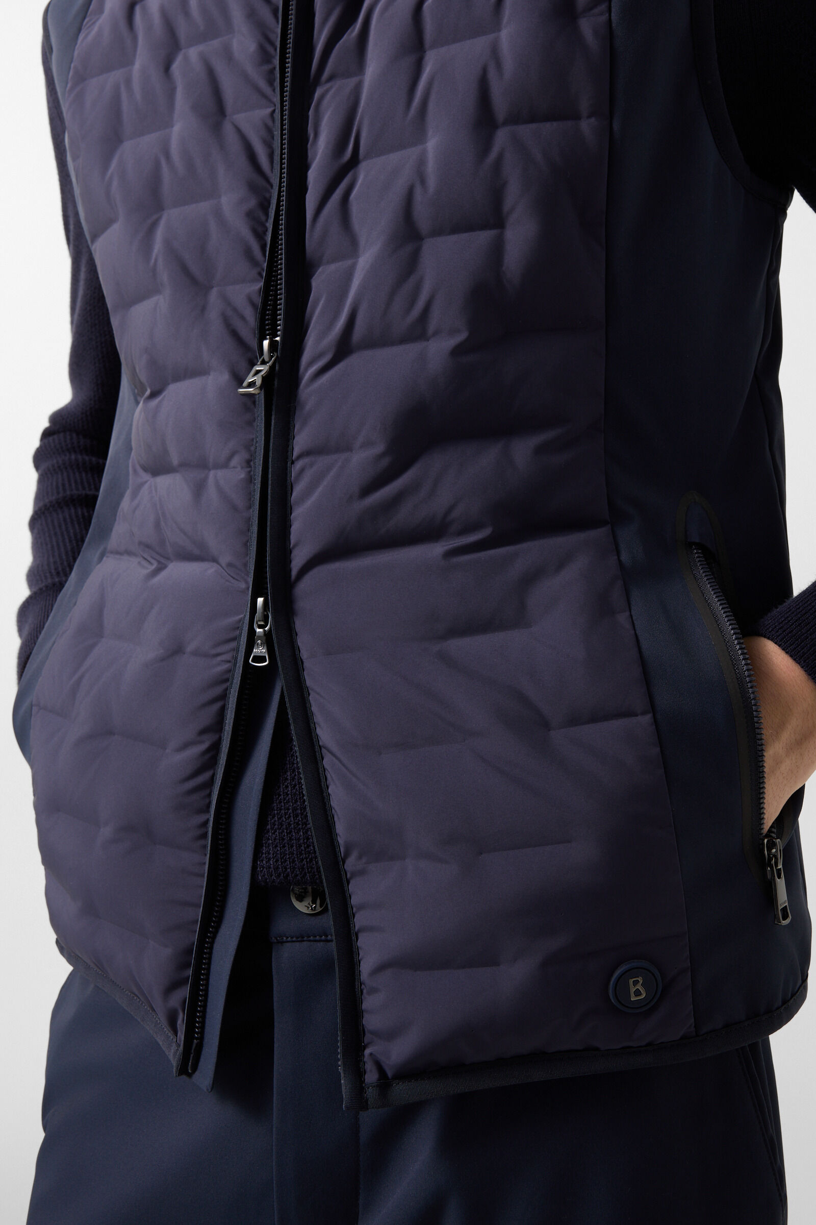 Dane hybrid waistcoat Navy blue