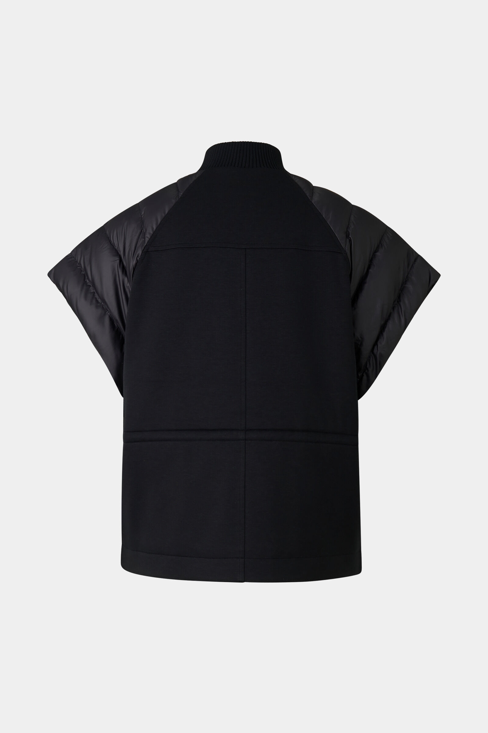 Nahla hybrid down waistcoat Black