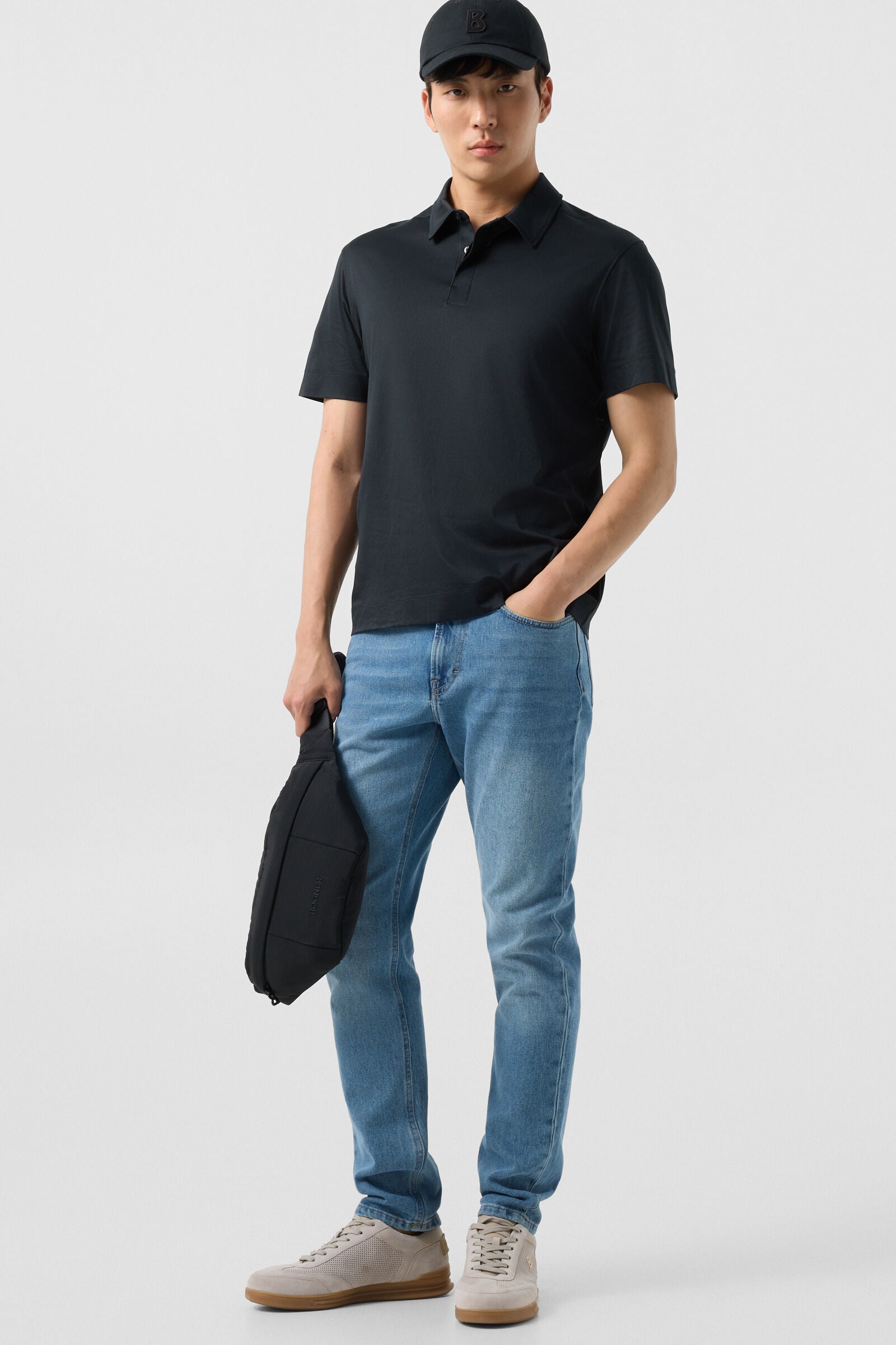 Tayden polo shirt Black